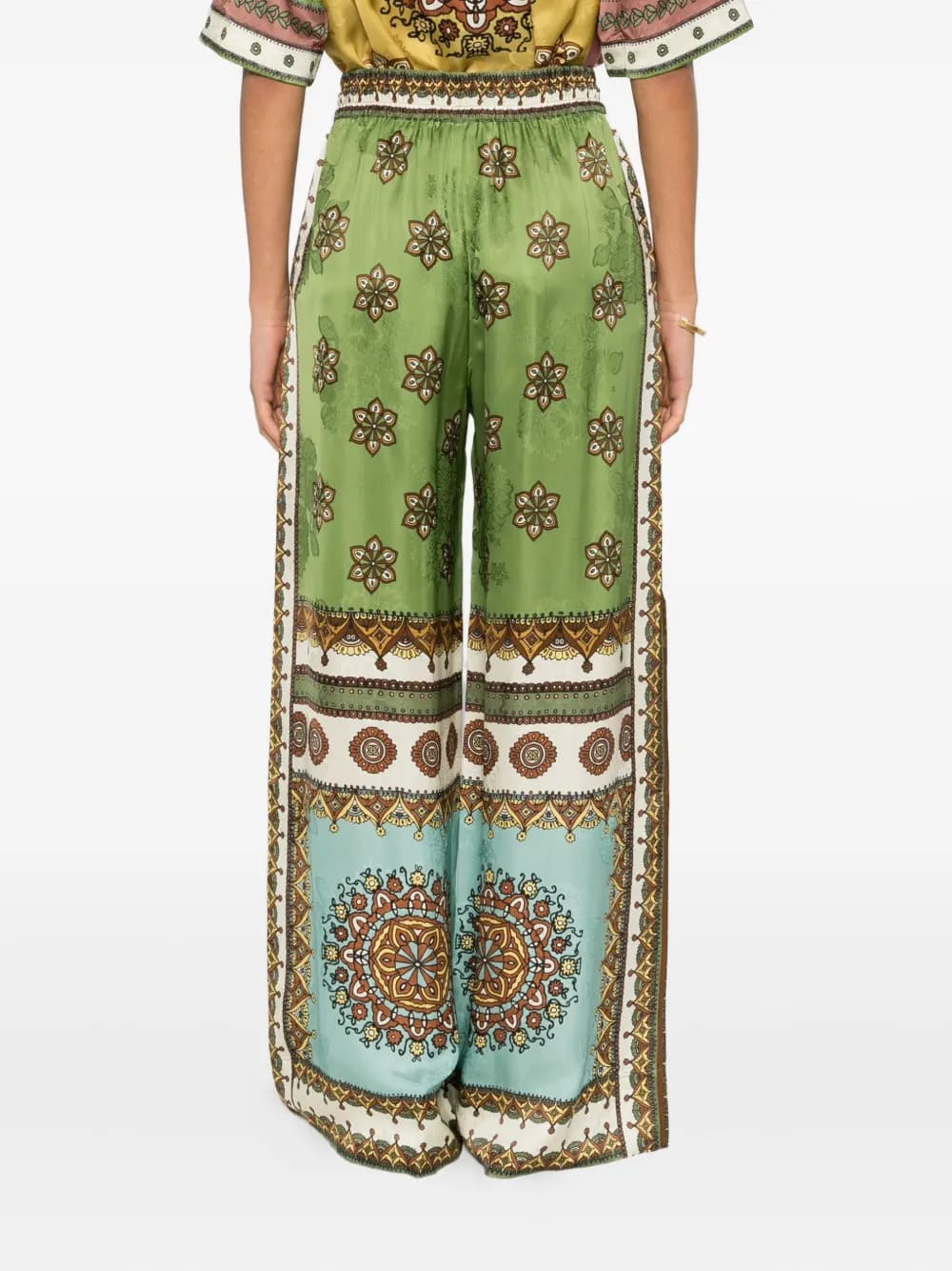 Pantaloni Contina ALÉMAIS – Jacquard in Viscosa