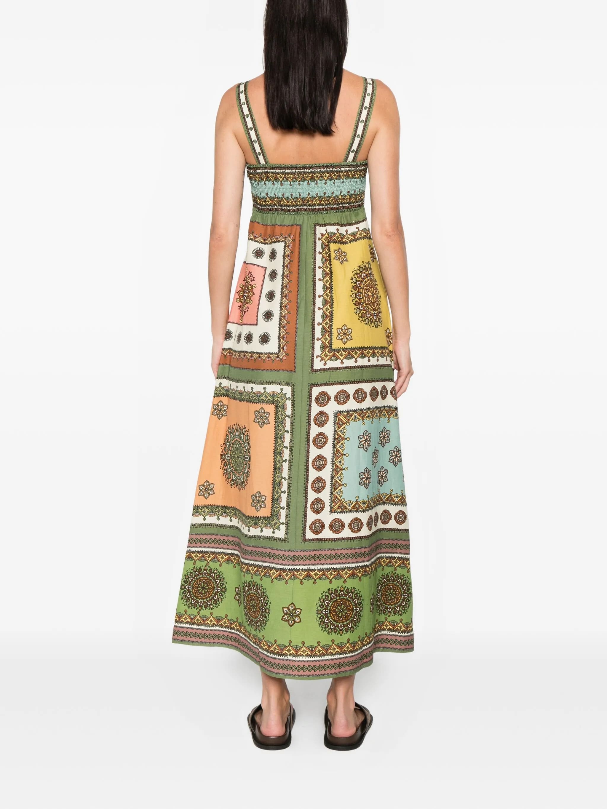 Abito Contina Day Dress ALÉMAIS – Misto Lino e Viscosa