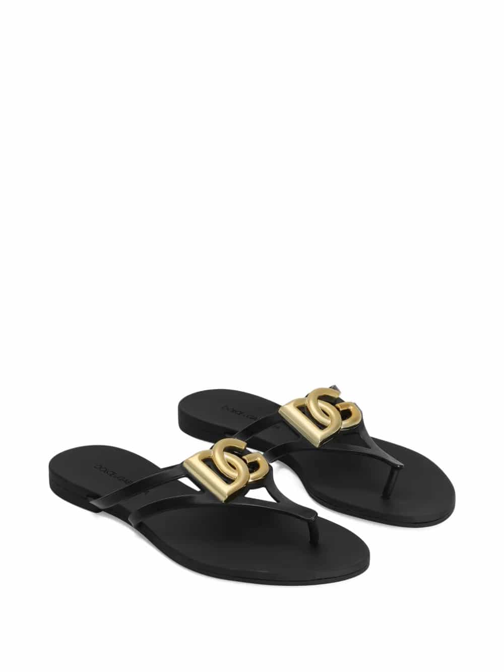 Slide beachwear in gomma con logo