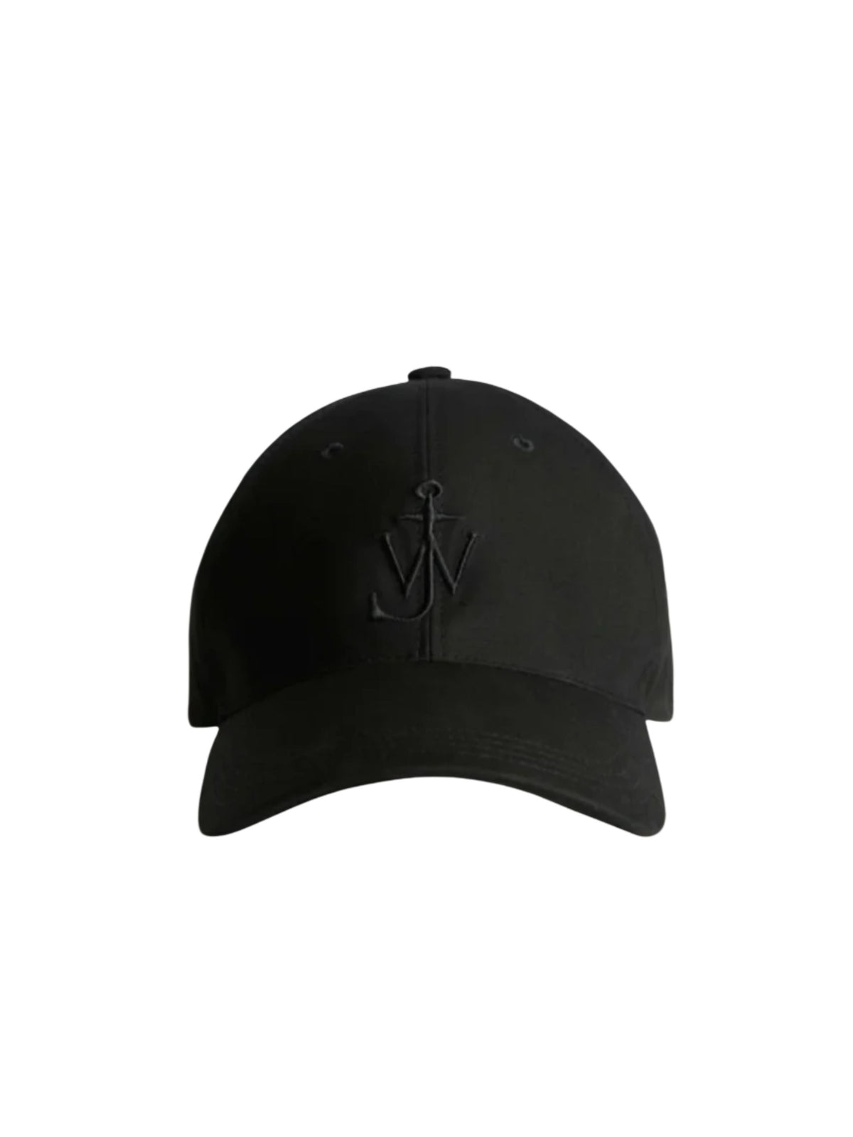 Baseball cap in cotone cerato, nero.