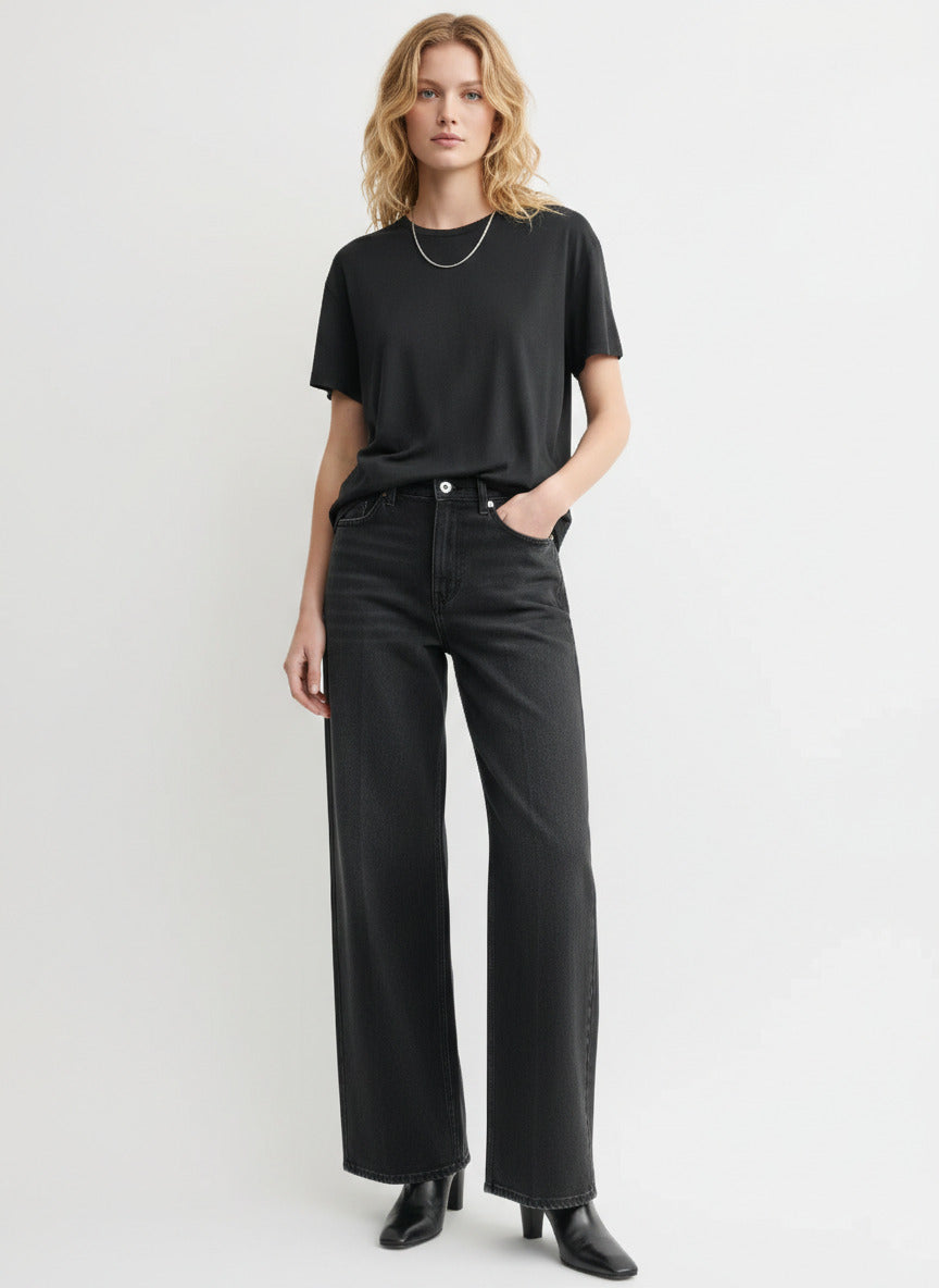 WIDE LEG DENIM