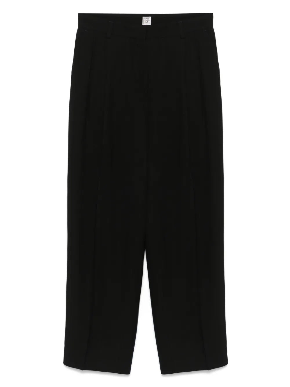 DOUBLE PLEAT FLUID TROUSERS