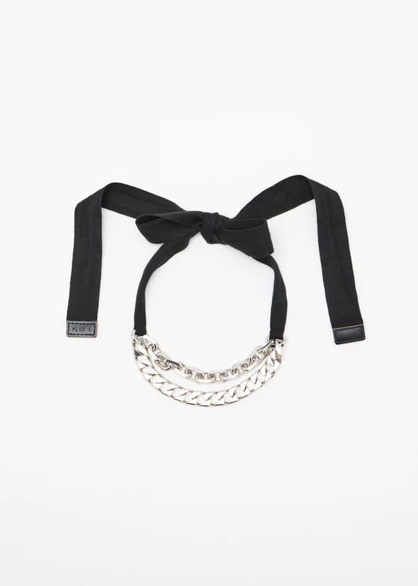 DOUBLE CHAIN NECKLACE