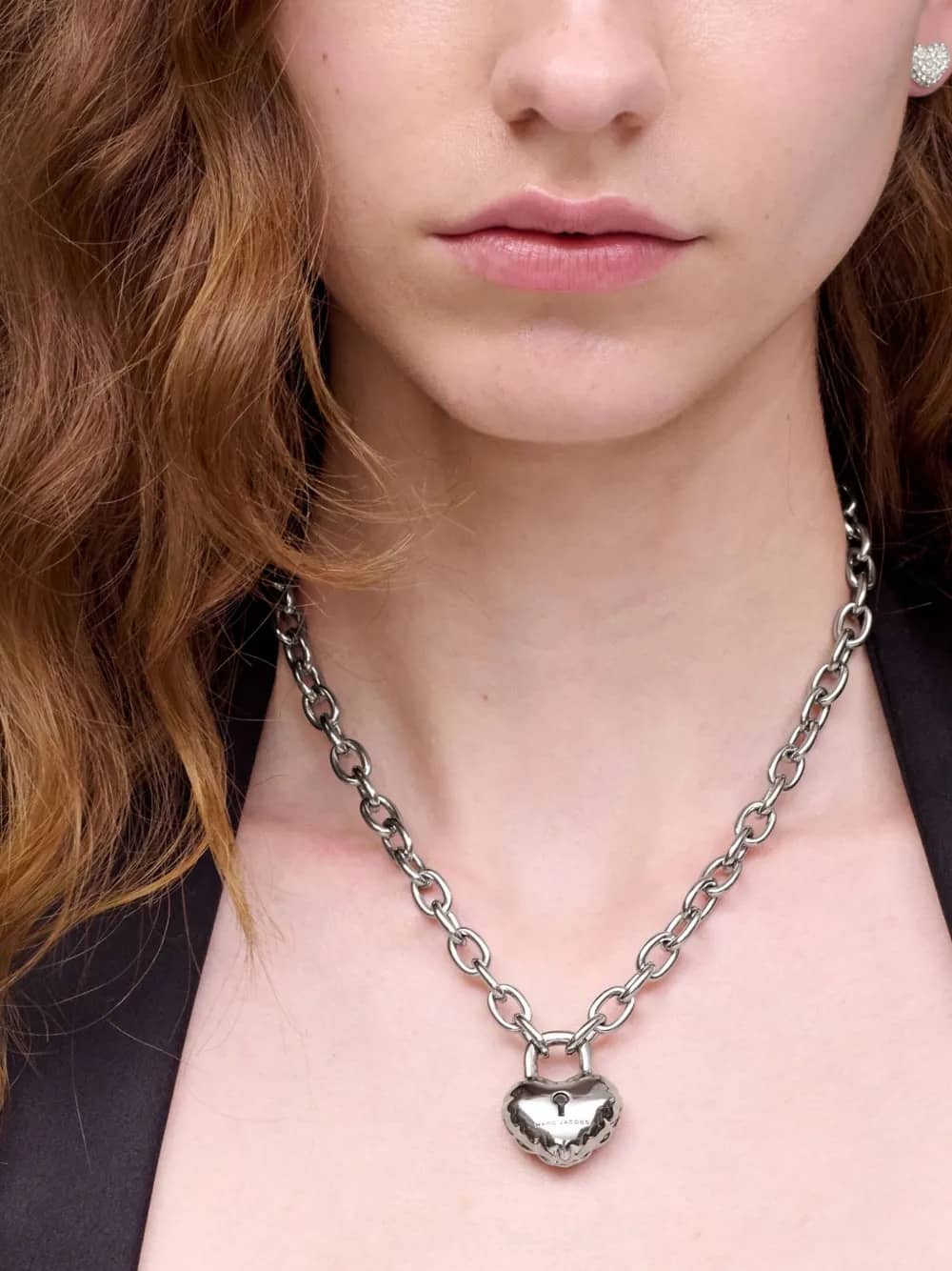 BALLOON HEART LOCK PENDANT