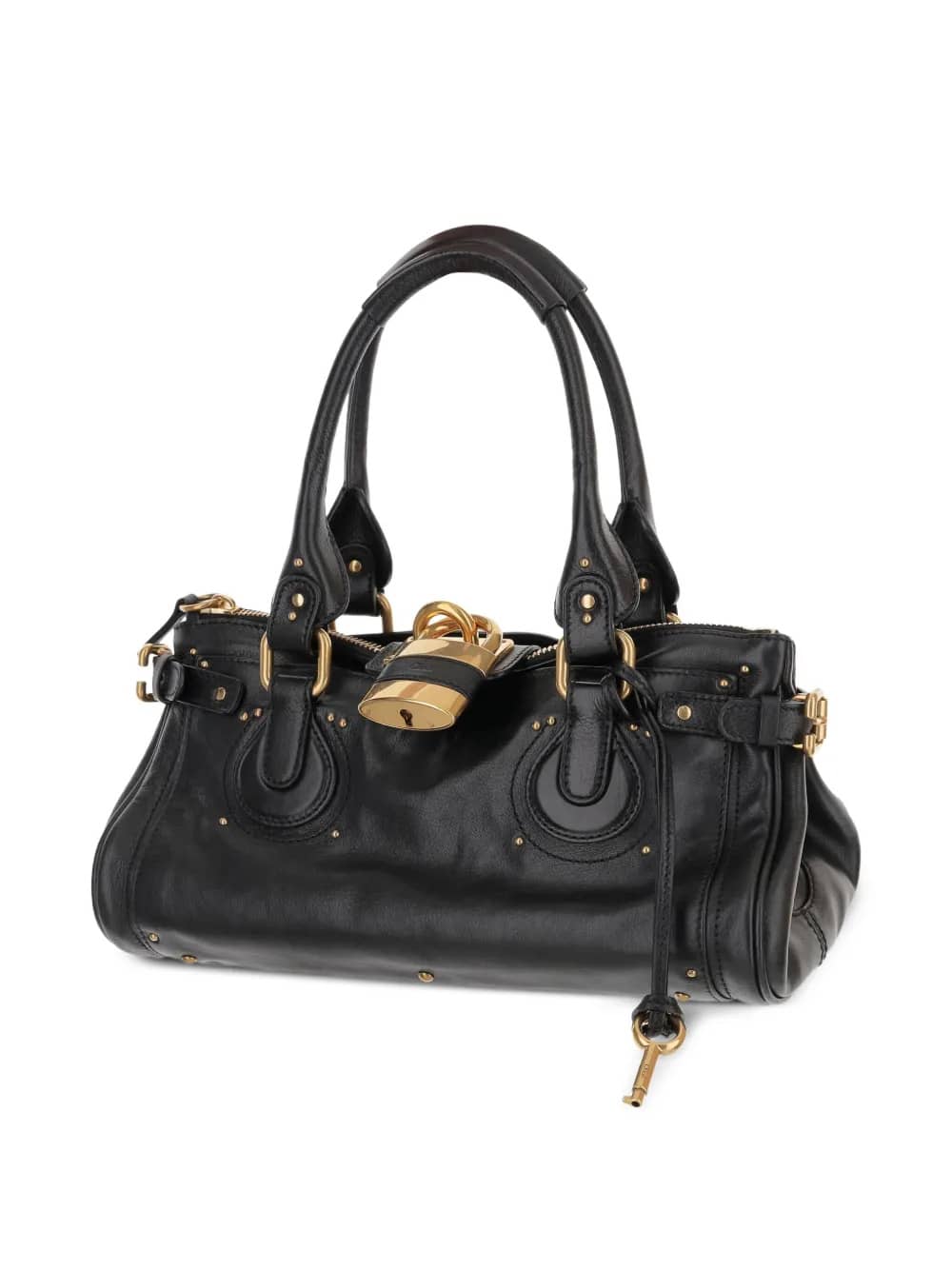 Borsa media grandezza in pelle Paddington