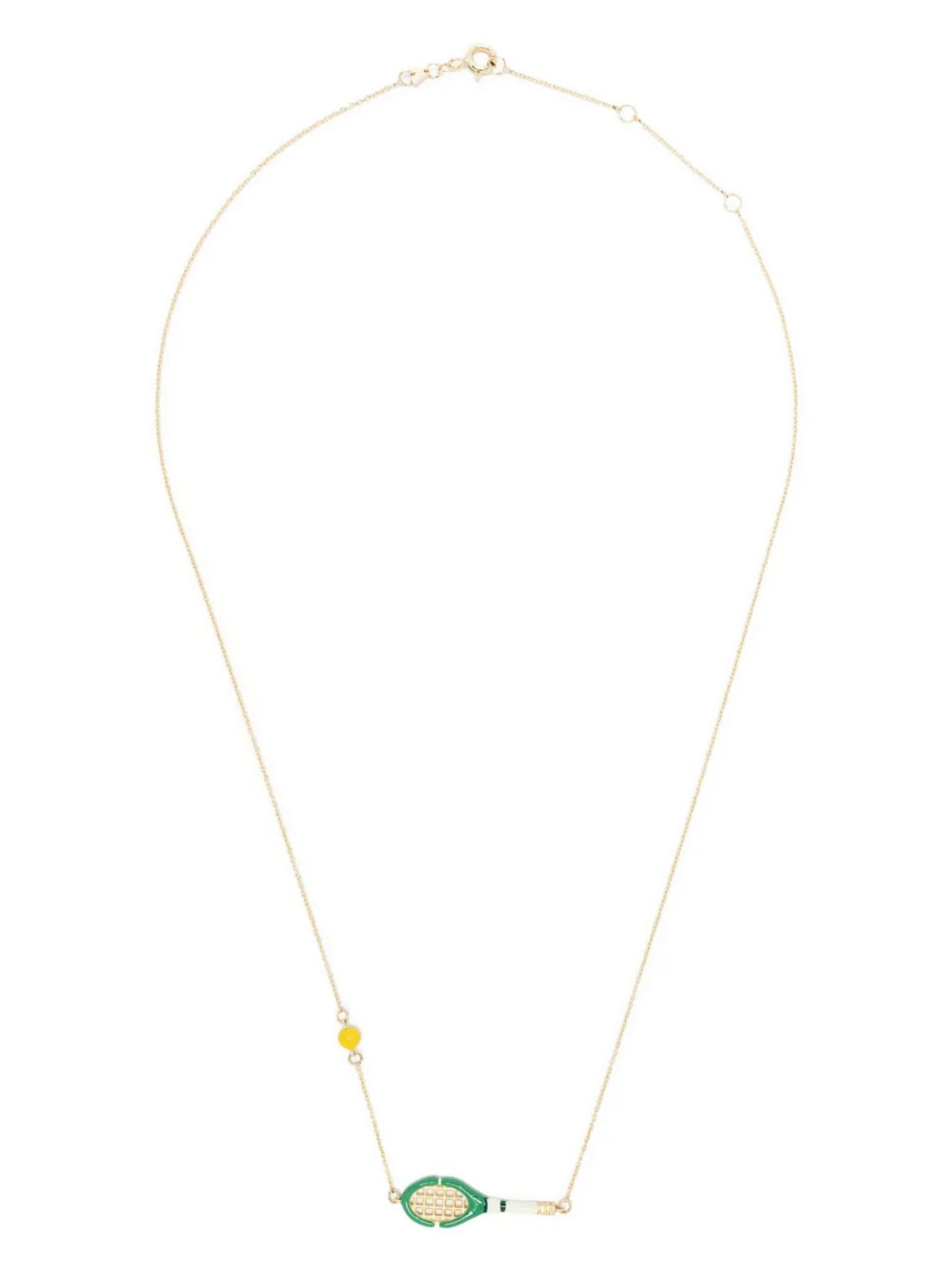 Collana TENNIS PELOTA VERDE PISTACCHIO