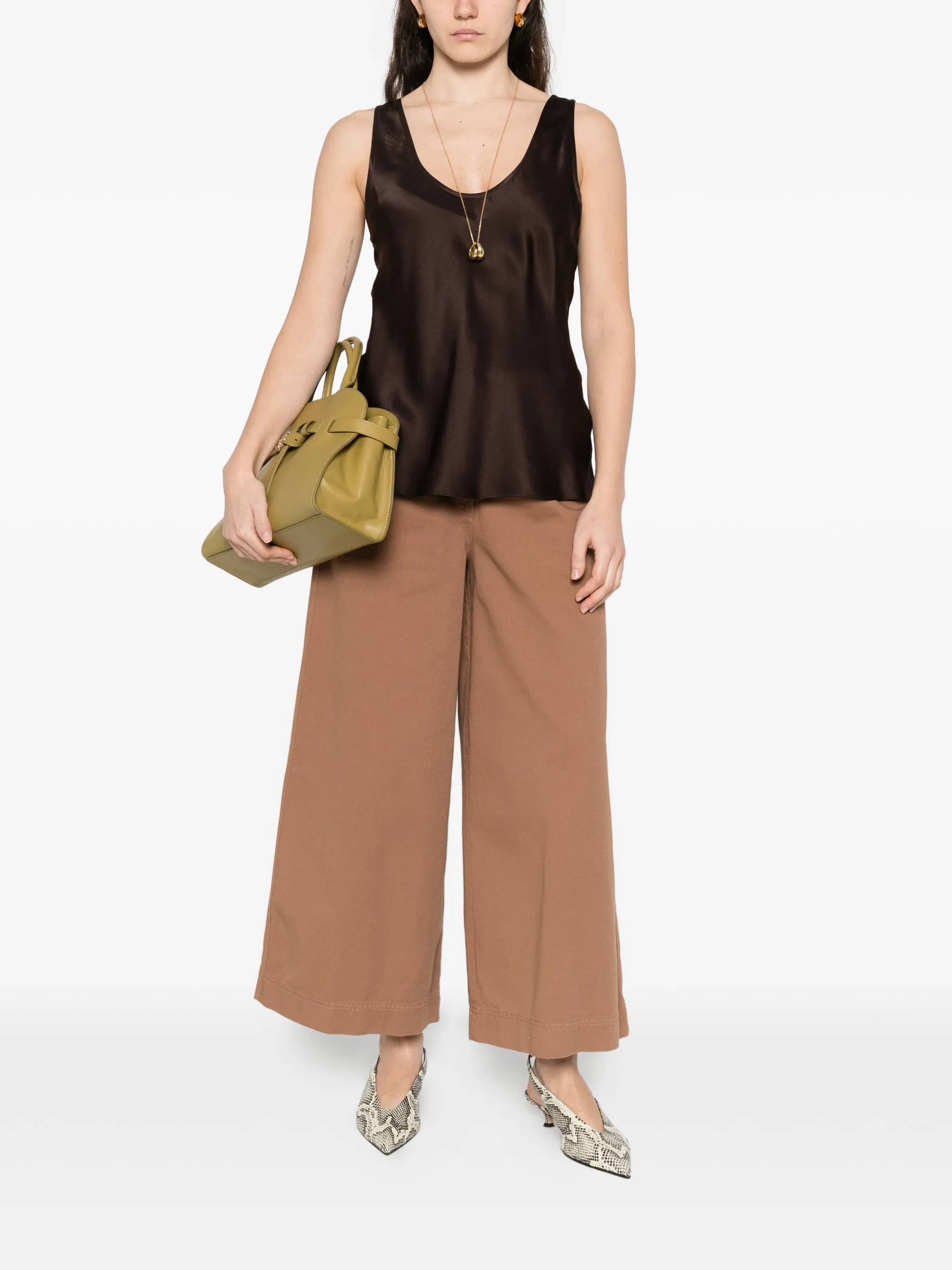 Top con scollo rotondo Lea