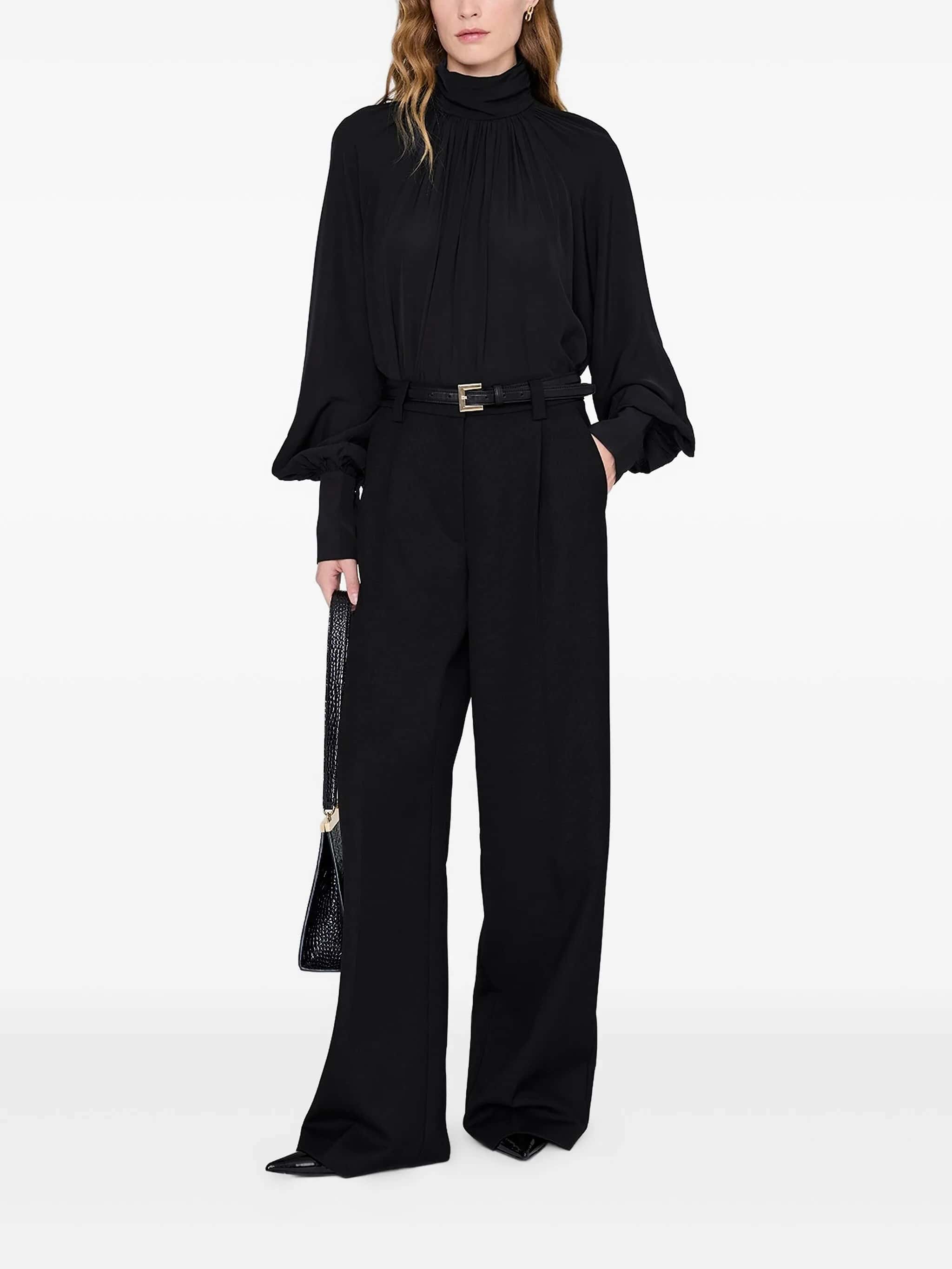 Blusa Anne drappeggiata