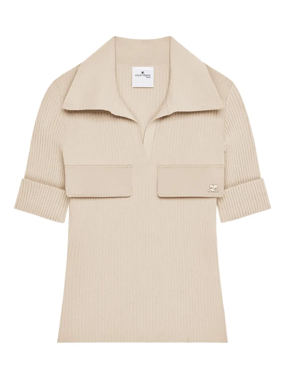 RIBBED POLO