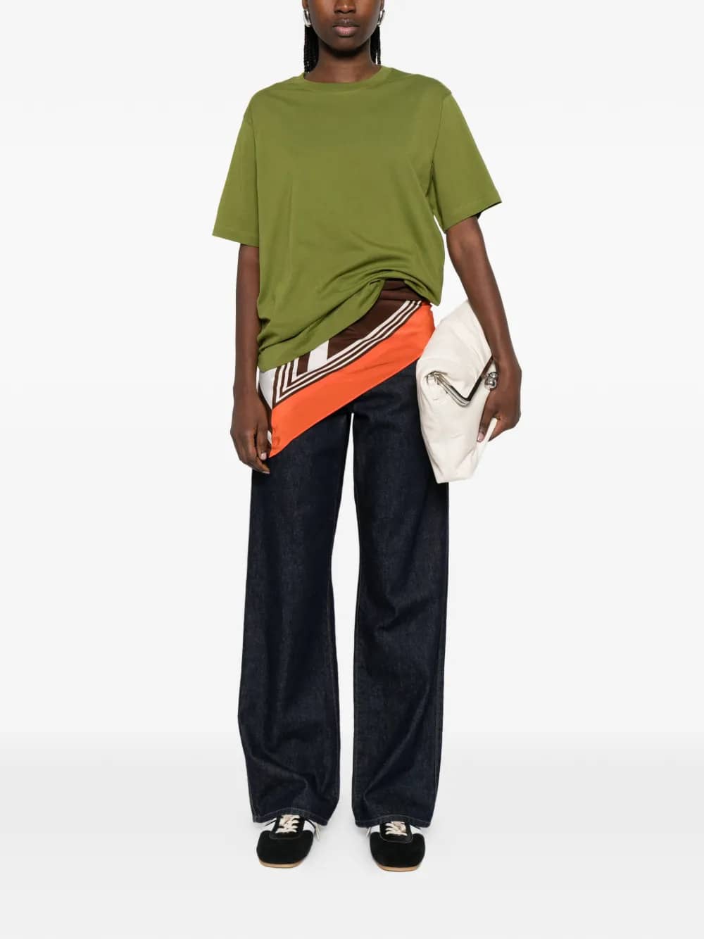 T-shirt Heydu con collo rotondo