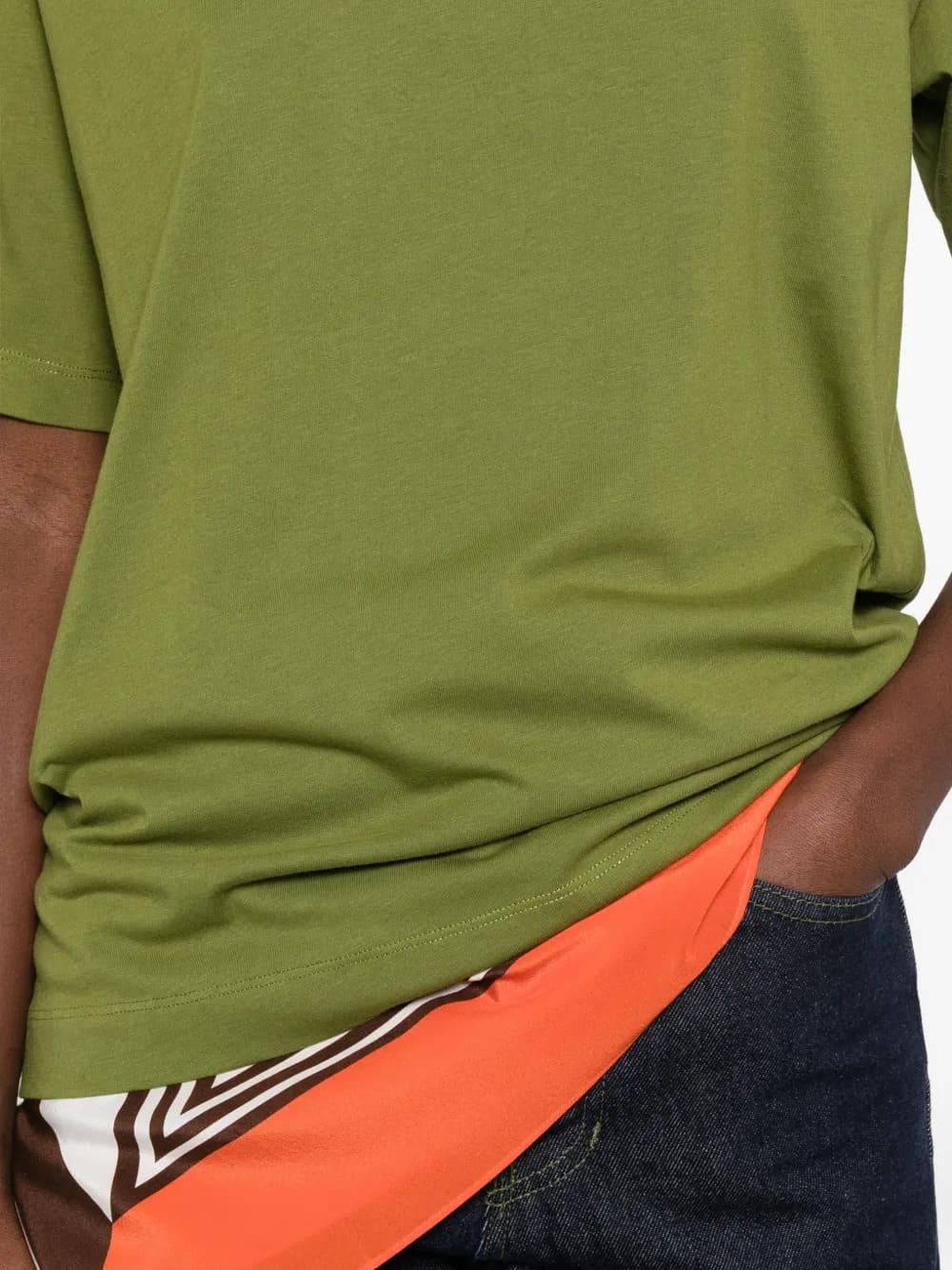 T-shirt Heydu con collo rotondo