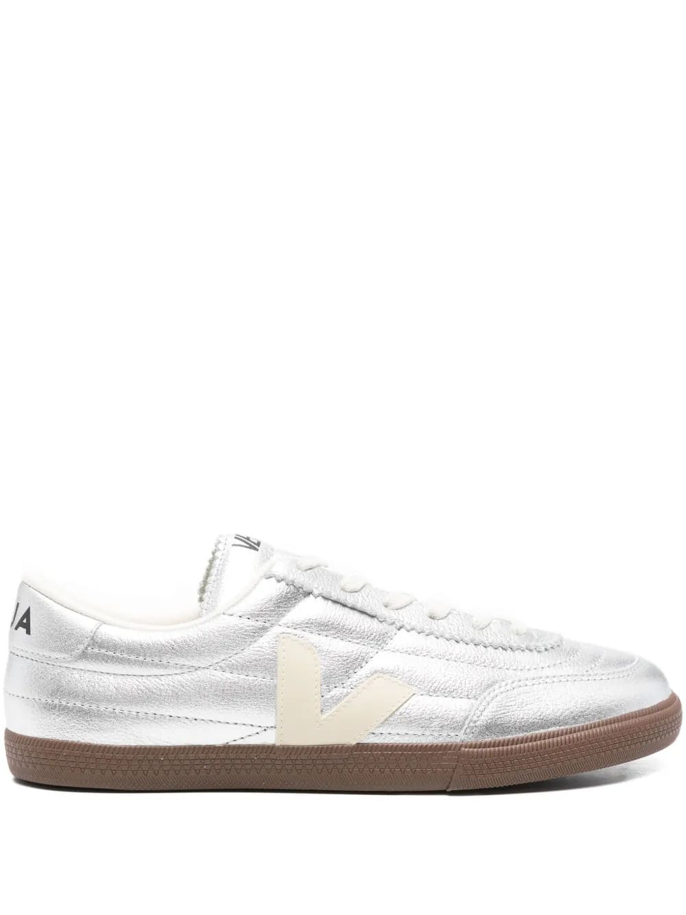 SNEAKERS PANENKA LEATHER SILVER WHITE PIERRE BARK