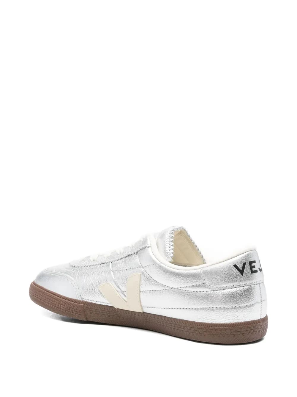 SNEAKERS PANENKA LEATHER SILVER WHITE PIERRE BARK
