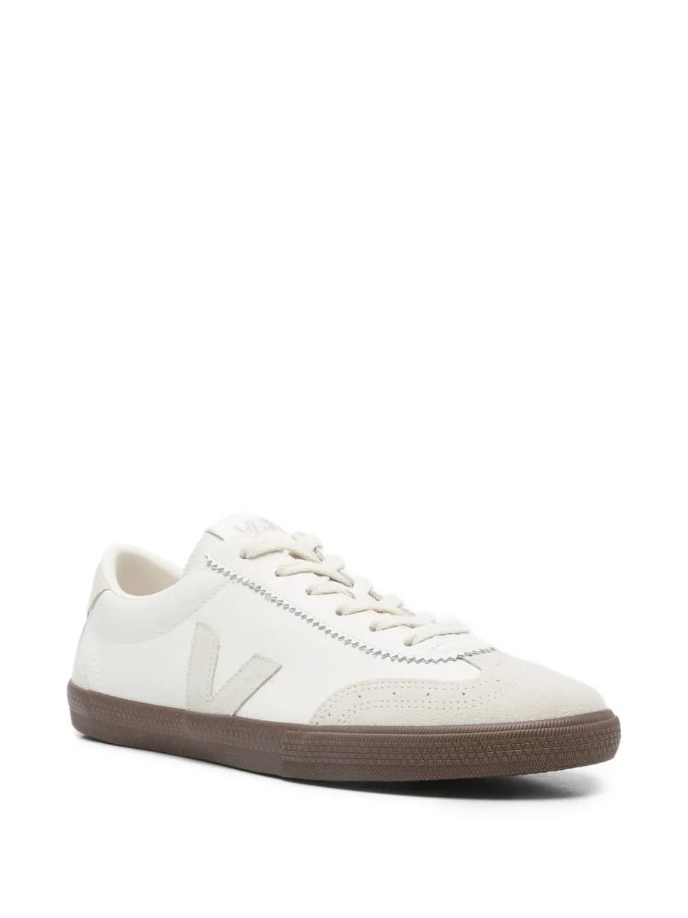 VOLLEY LEATHER White Natural Bark
