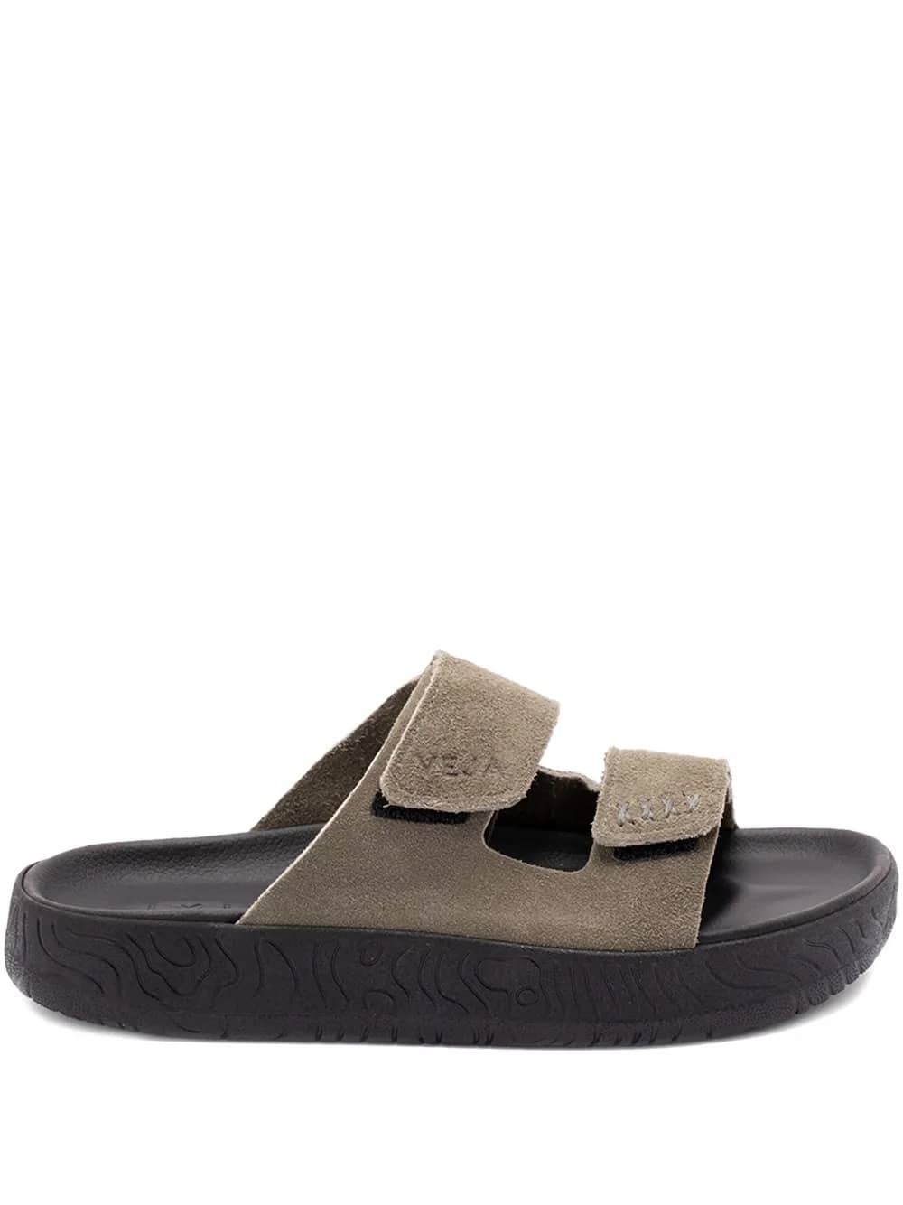 ETNA SUEDE Kaki Black