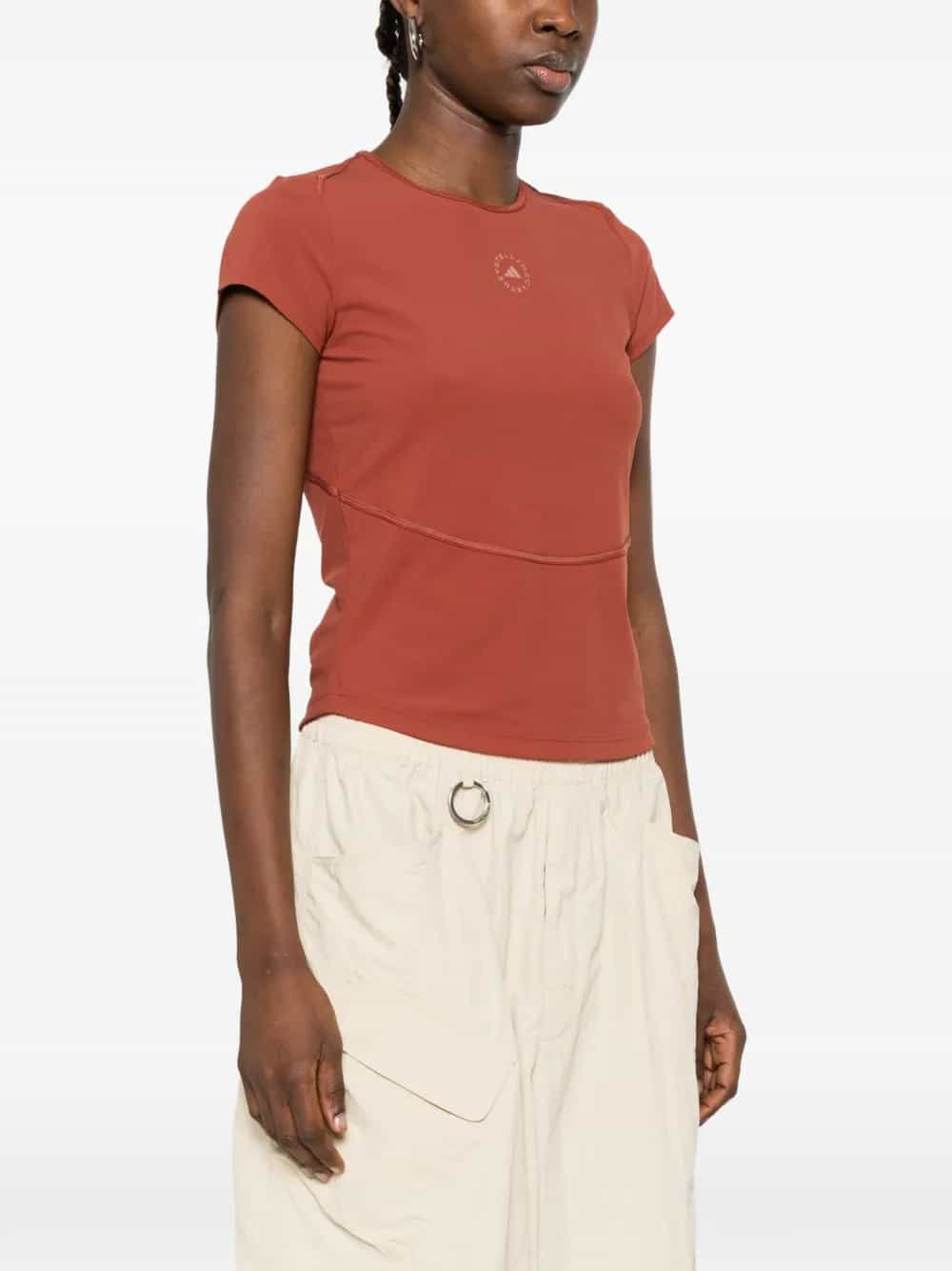 logo print T-shirt