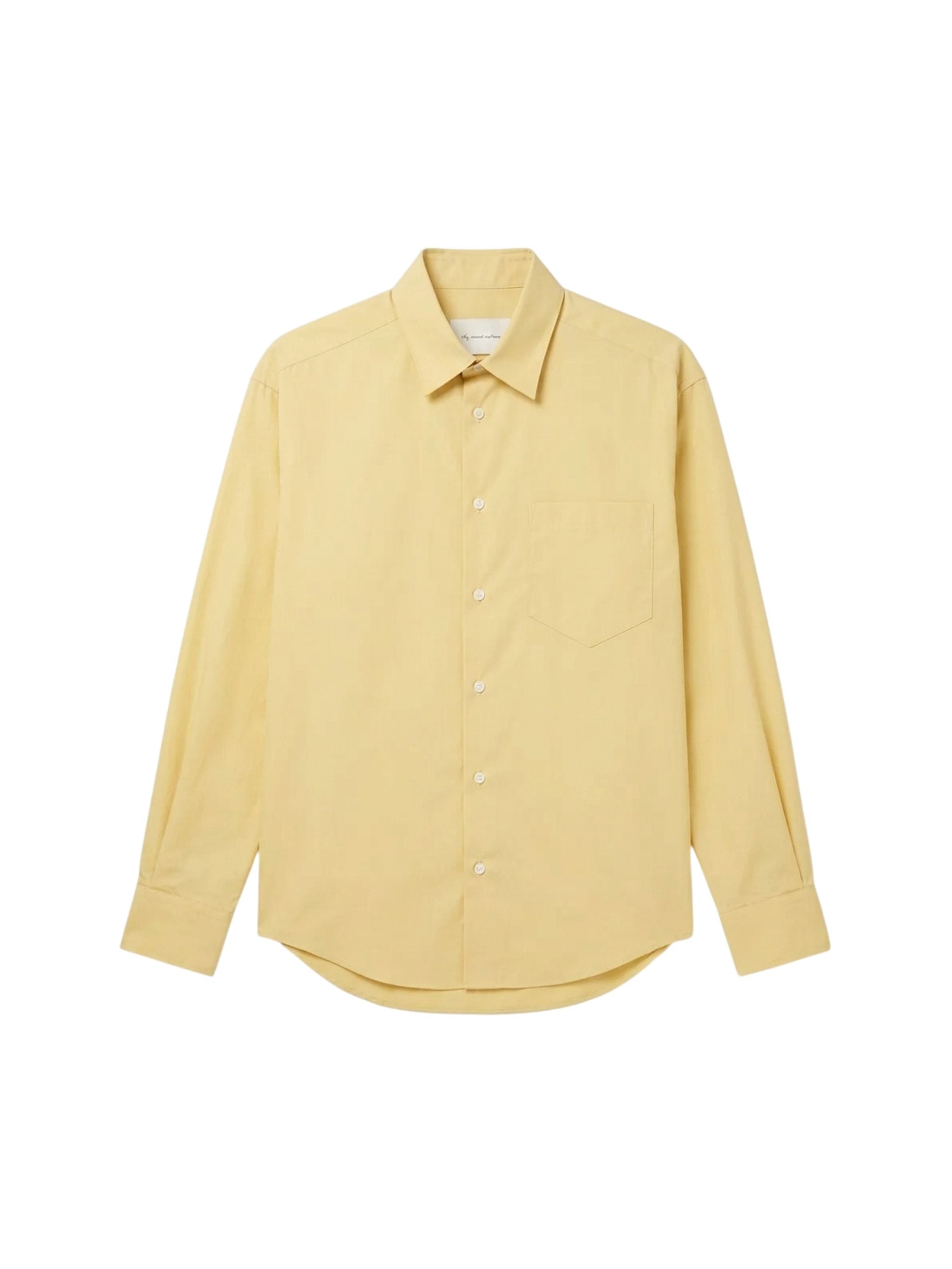 BOXY LONG EMBOSSED AMC SHIRT