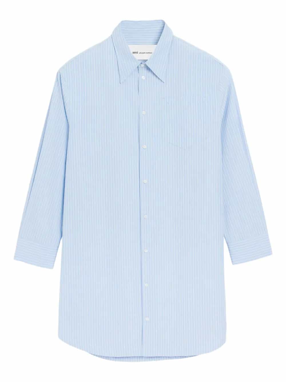 Long-sleeve shirt dress