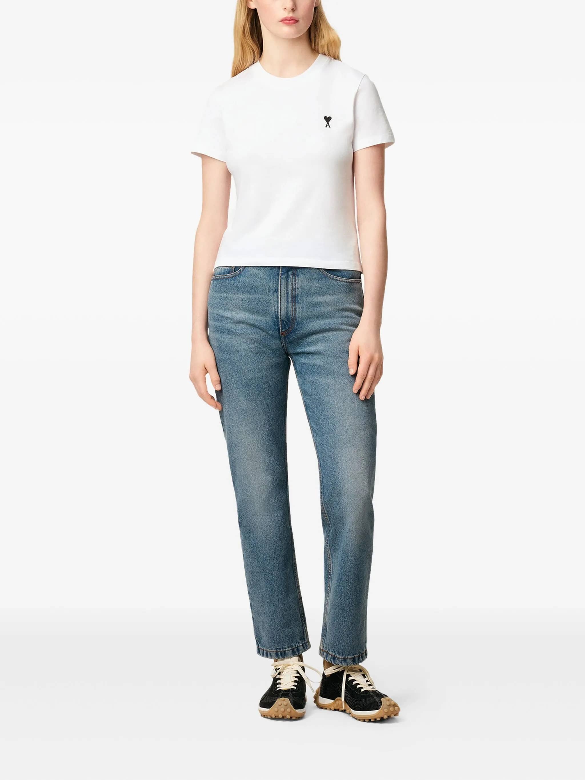 T-shirt con logo Ami de Coeur