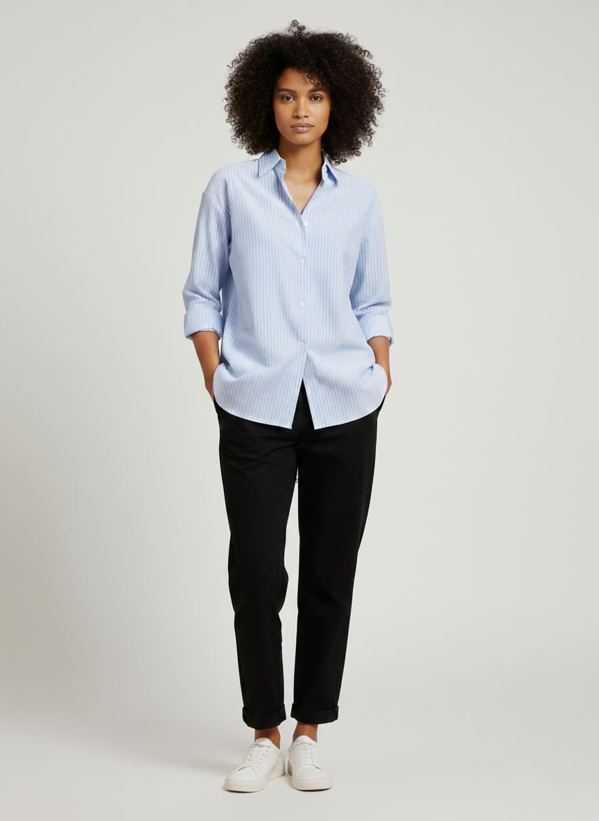 Camicia a righe