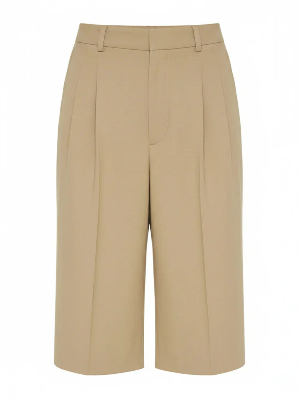 Shorts con pieghe