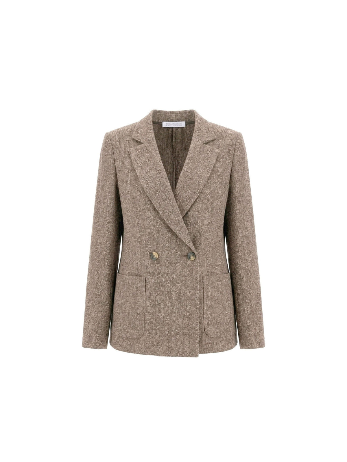 Giacca doppiopetto in tweed