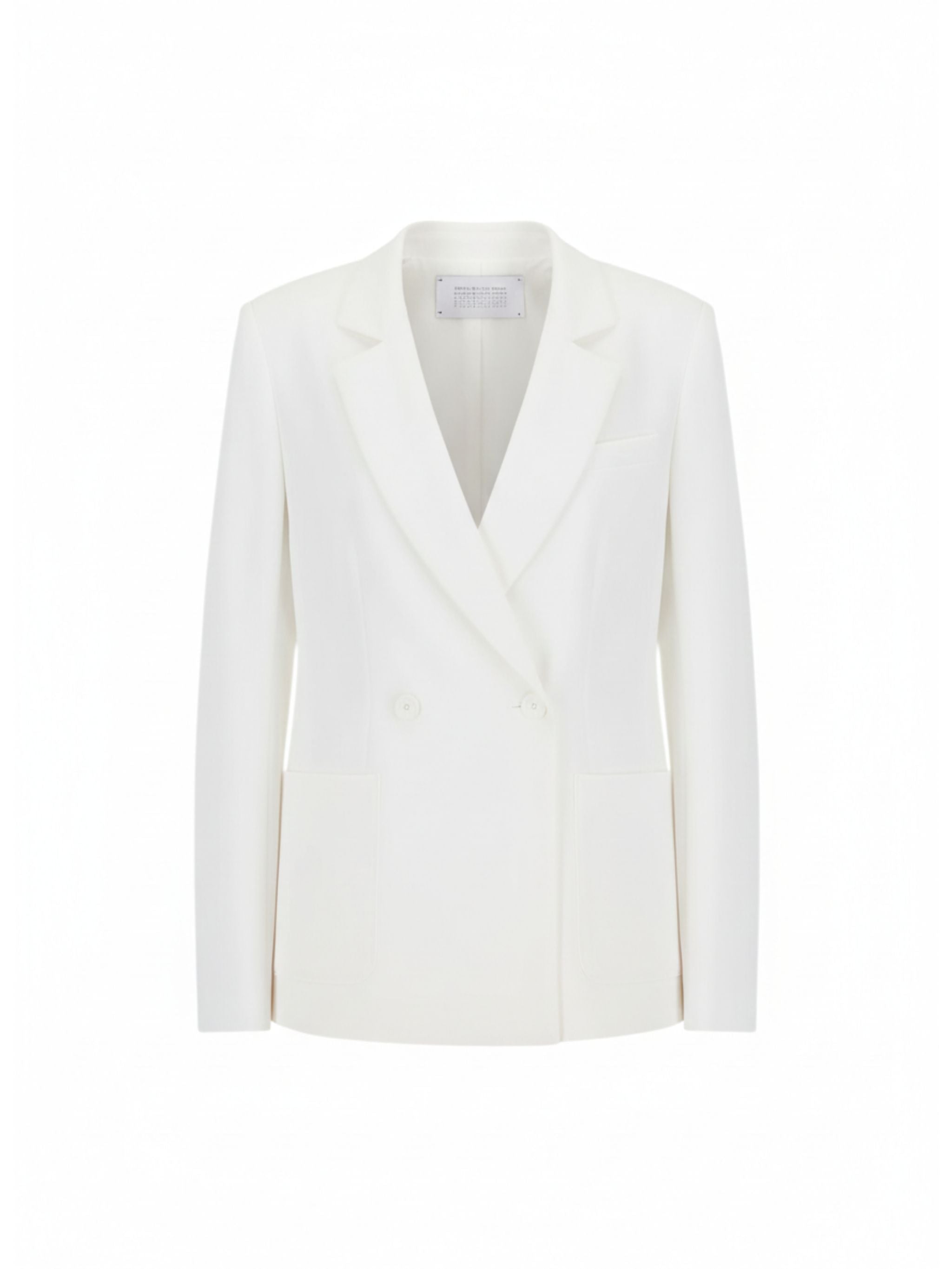 GIACCA DOOPPIO PETTO IN CREPE VISCOSA