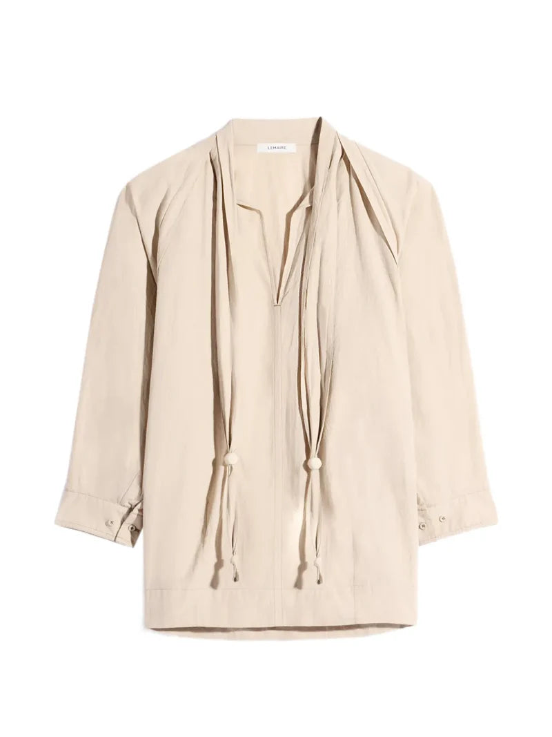 BLOUSE WITH SCARF