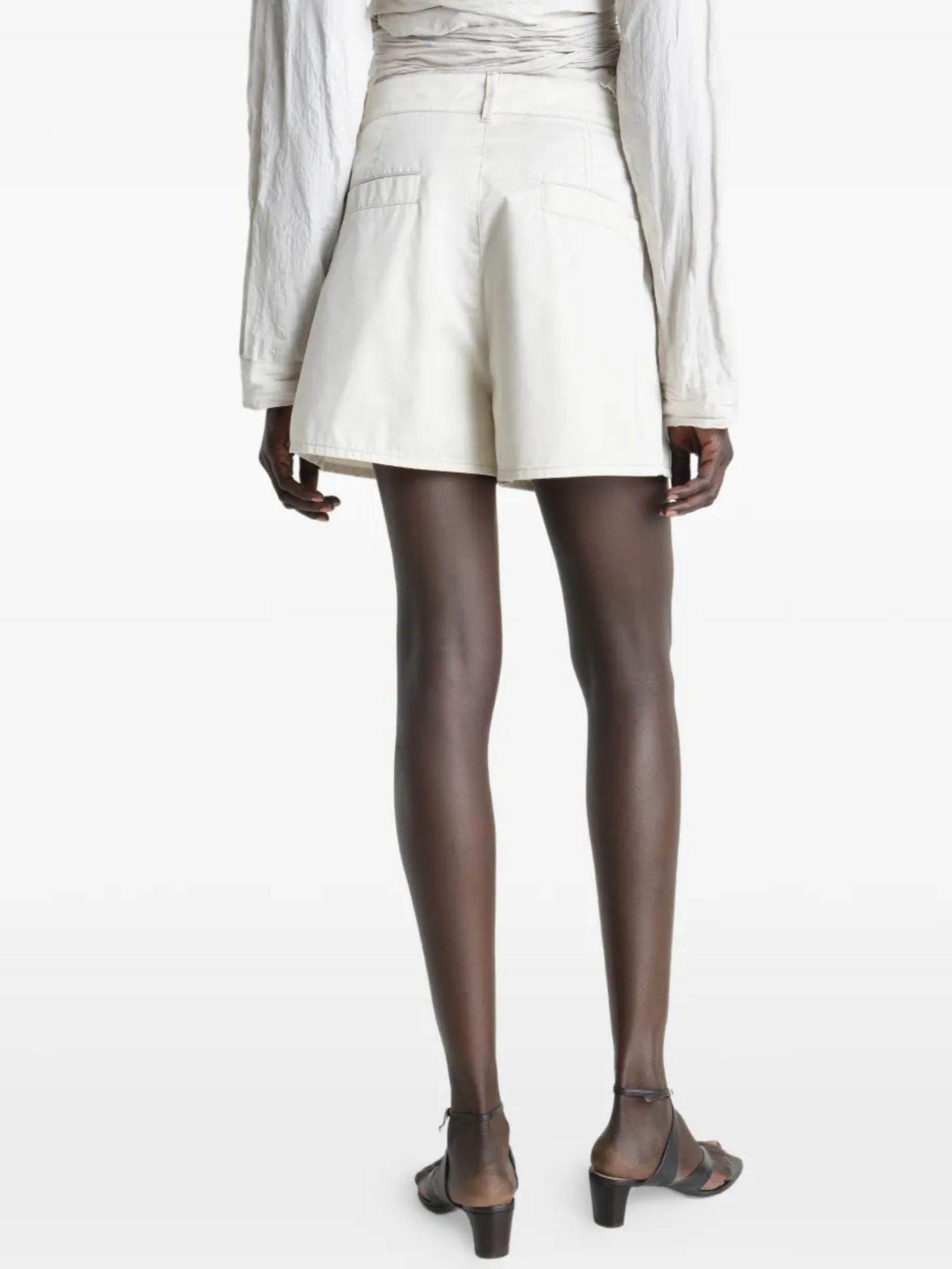 Shorts in twill di cotone