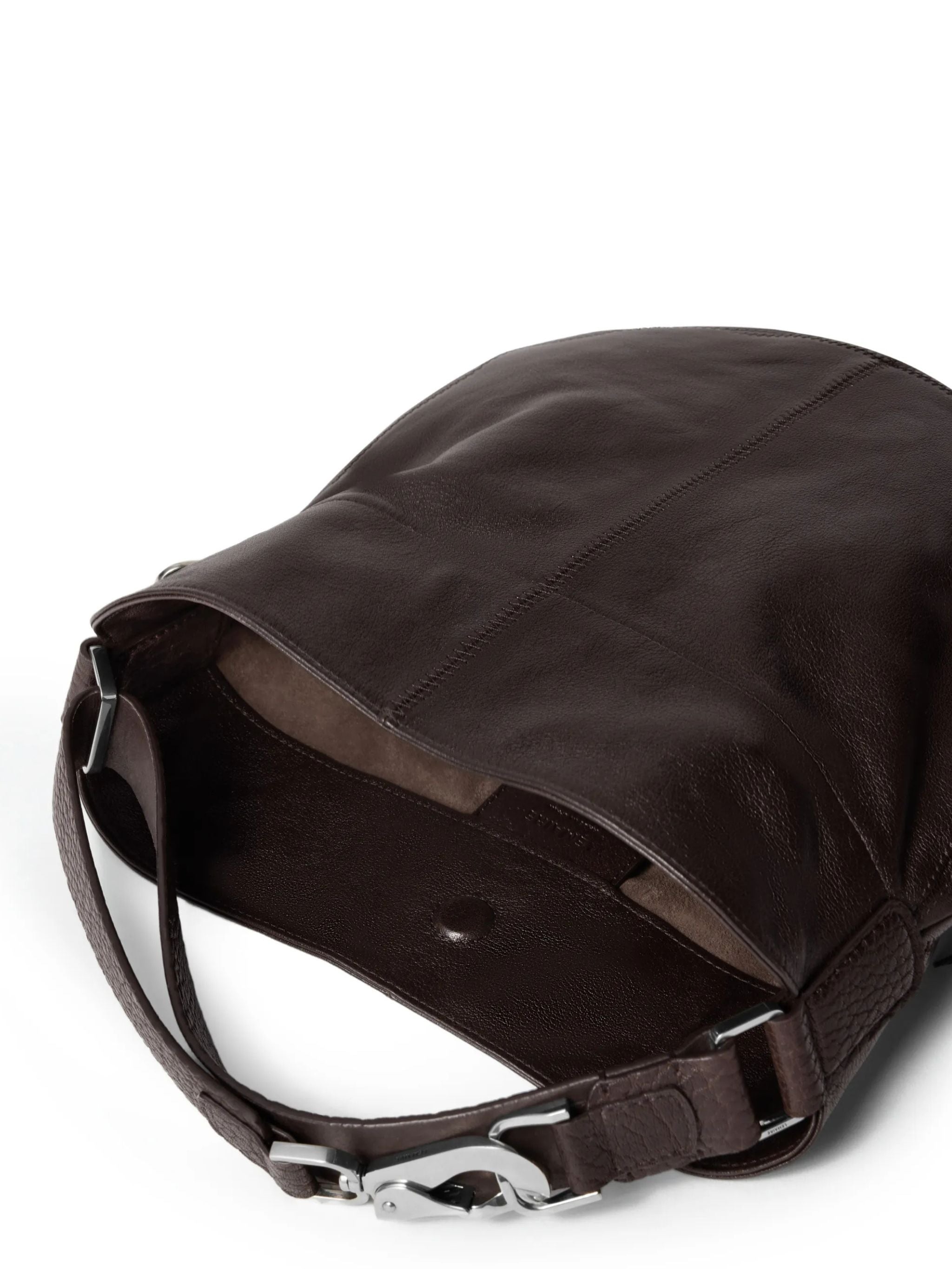 Borsa a clip Hobo Quiver in pelle
