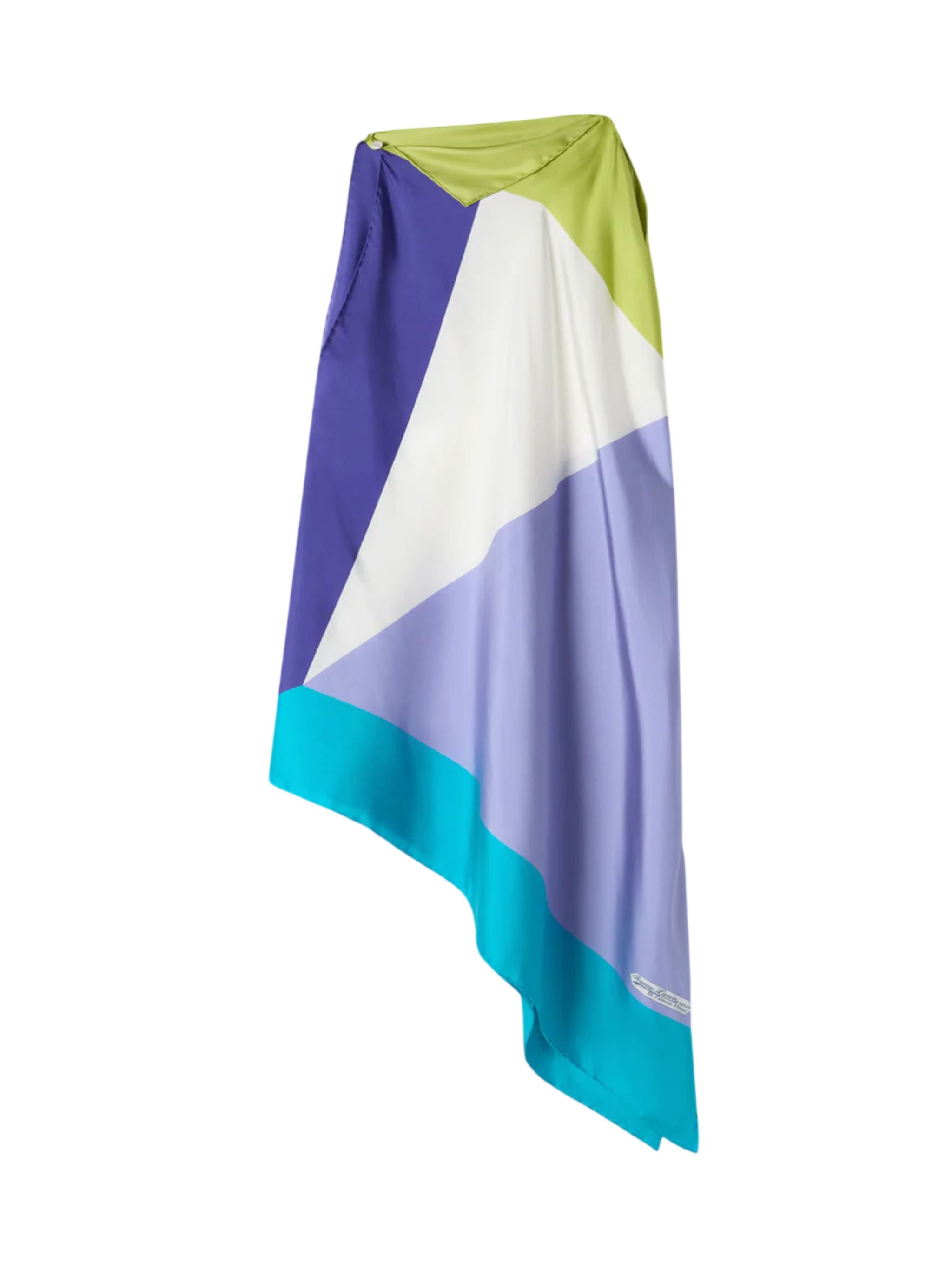 TOP MULTICOLOR IN SETA