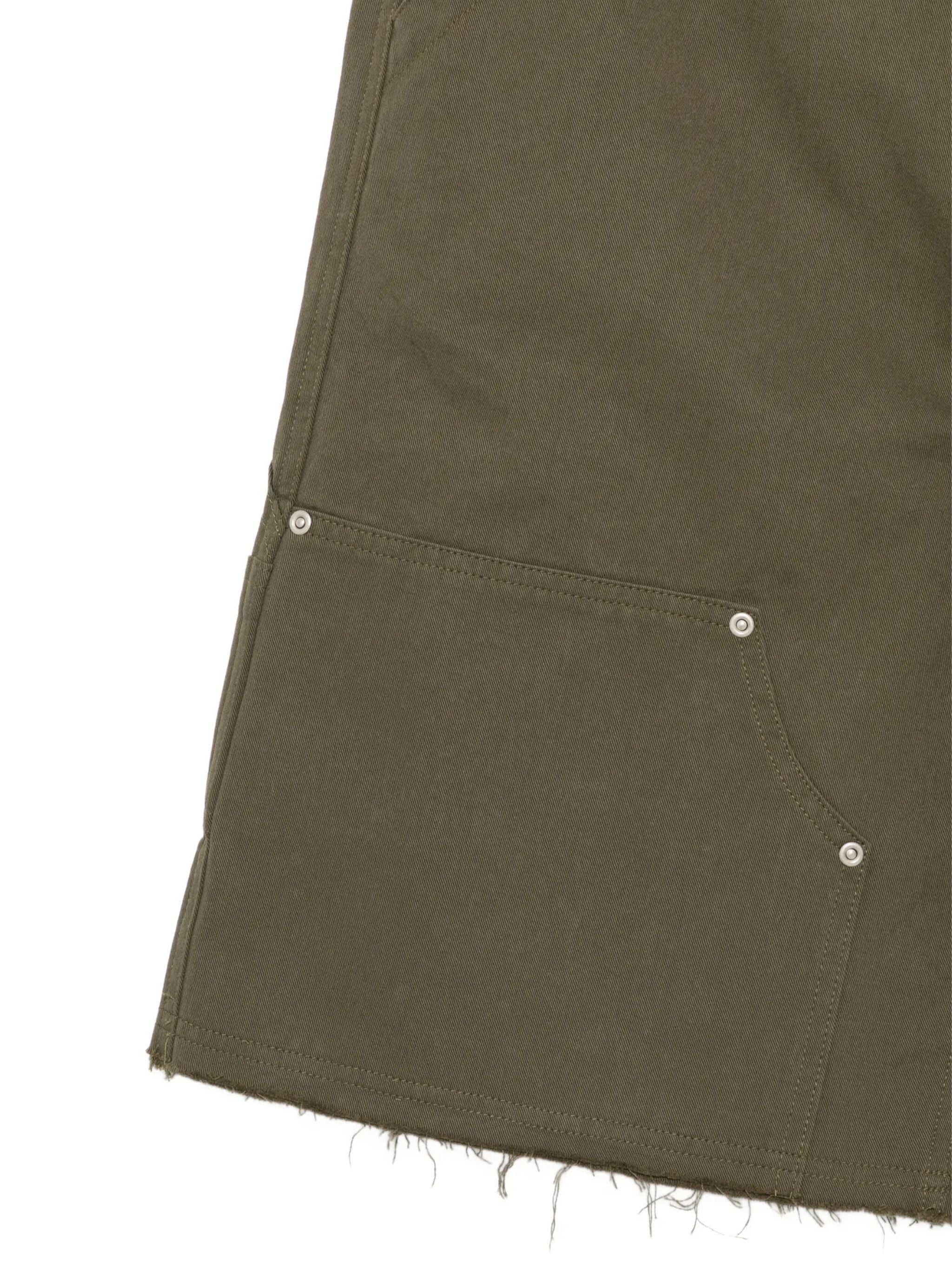 Shorts cargo sfilacciati