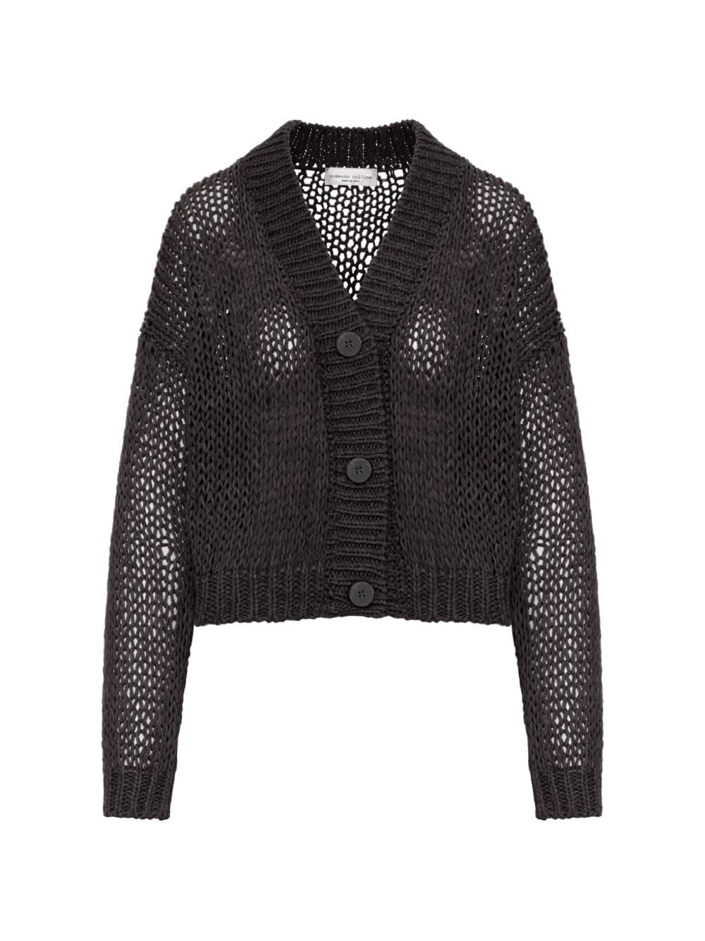 Cardigan boxy