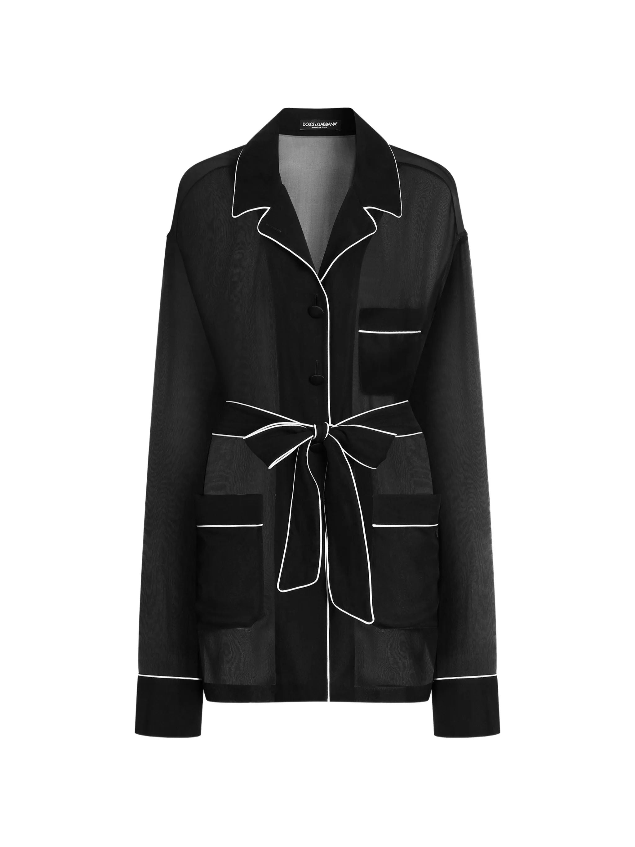 Camicia vanity in chiffon