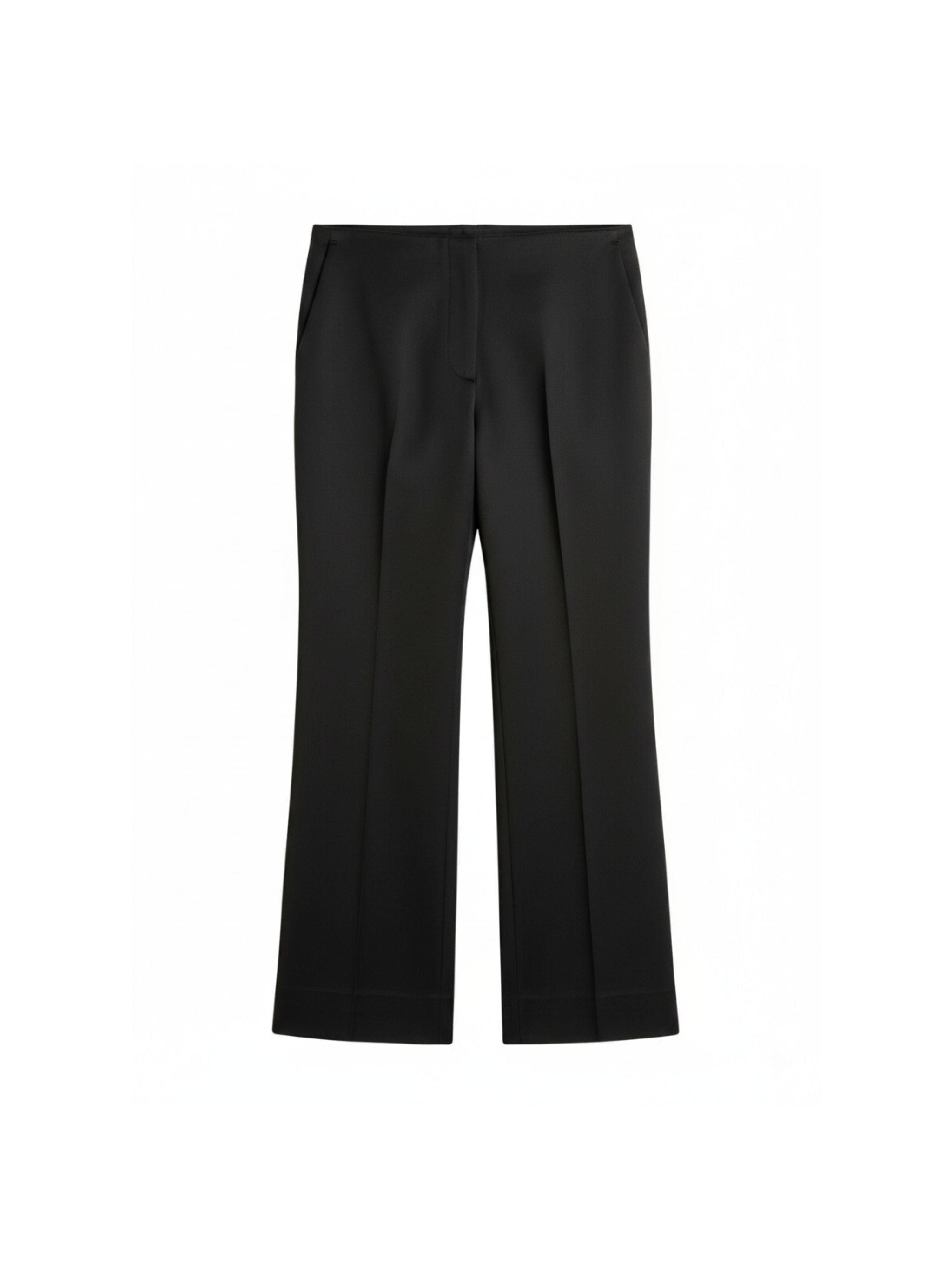 KUCK FLARE RAW TROUSERS