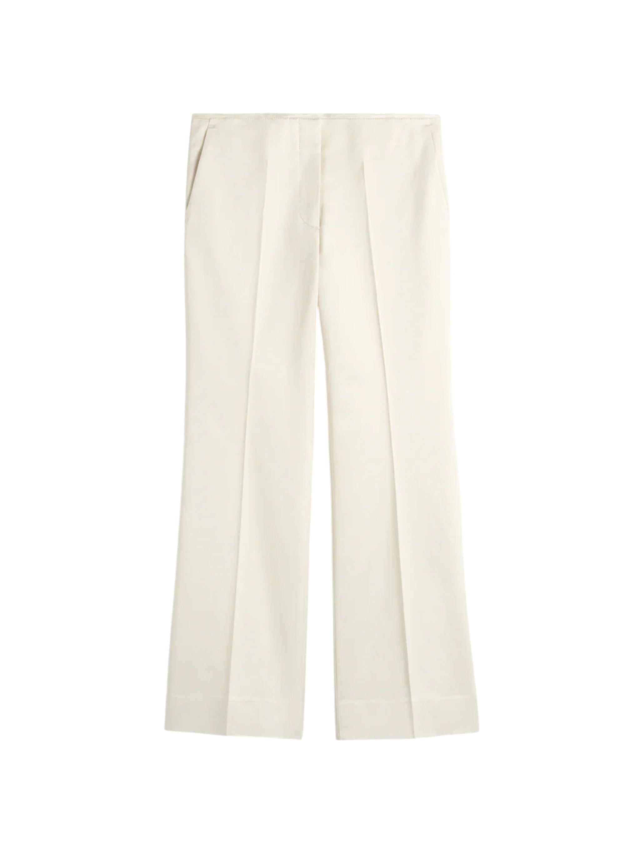 KUCK FLARE RAW TROUSERS