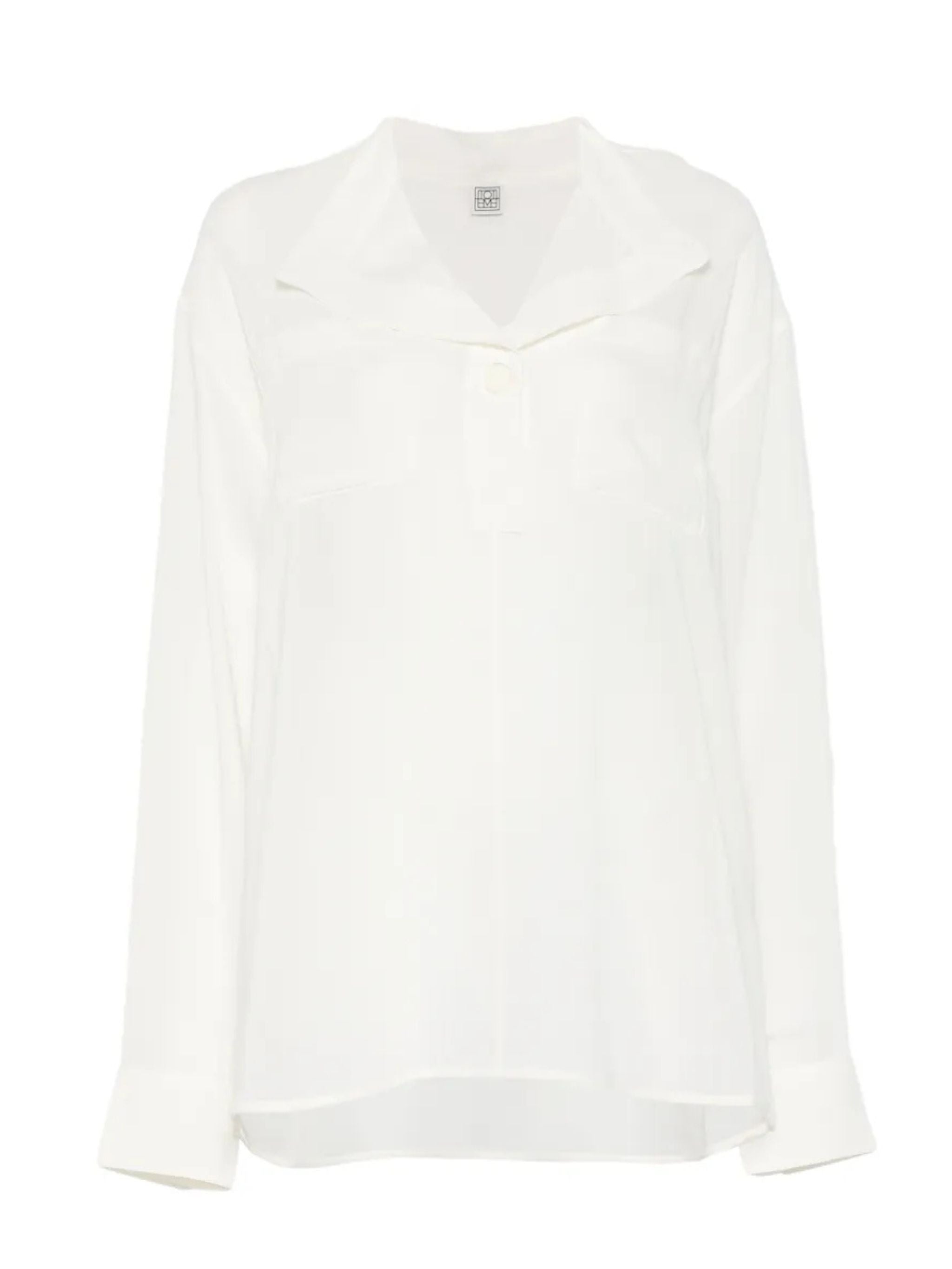 Overlap Collar Shirt