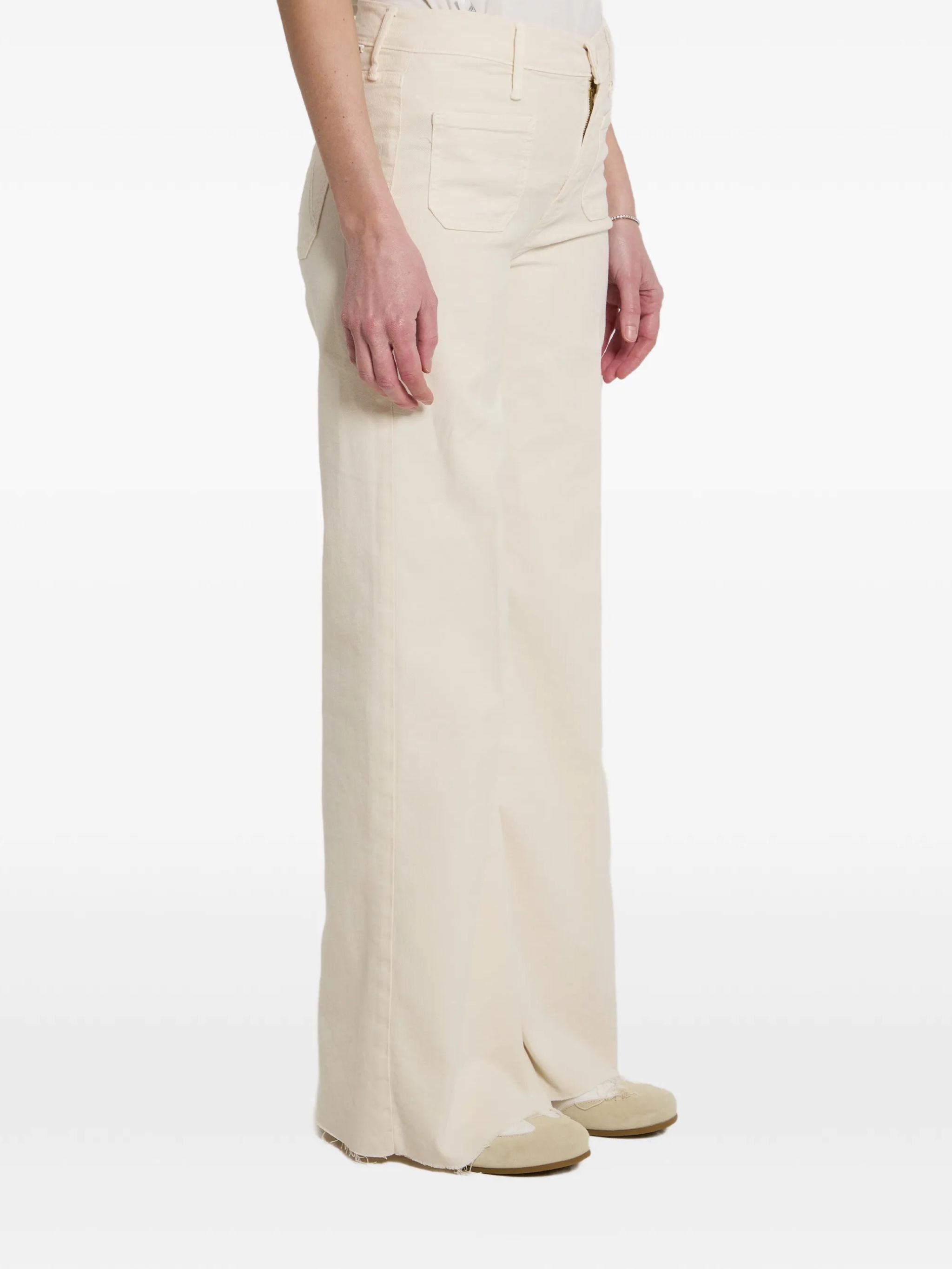The Patch Pocket Twister Fray jeans