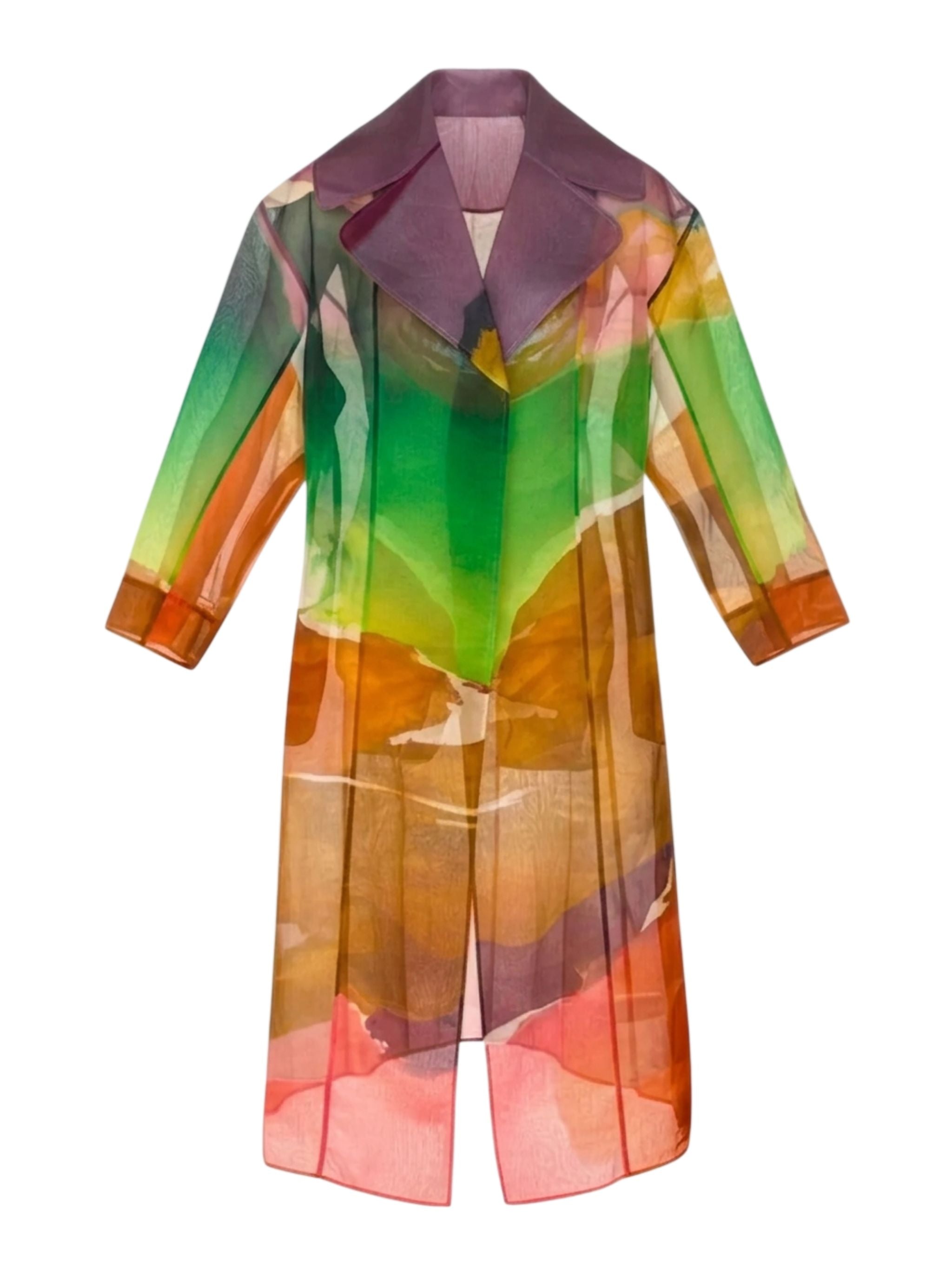 Novalie Organza Trench Coat