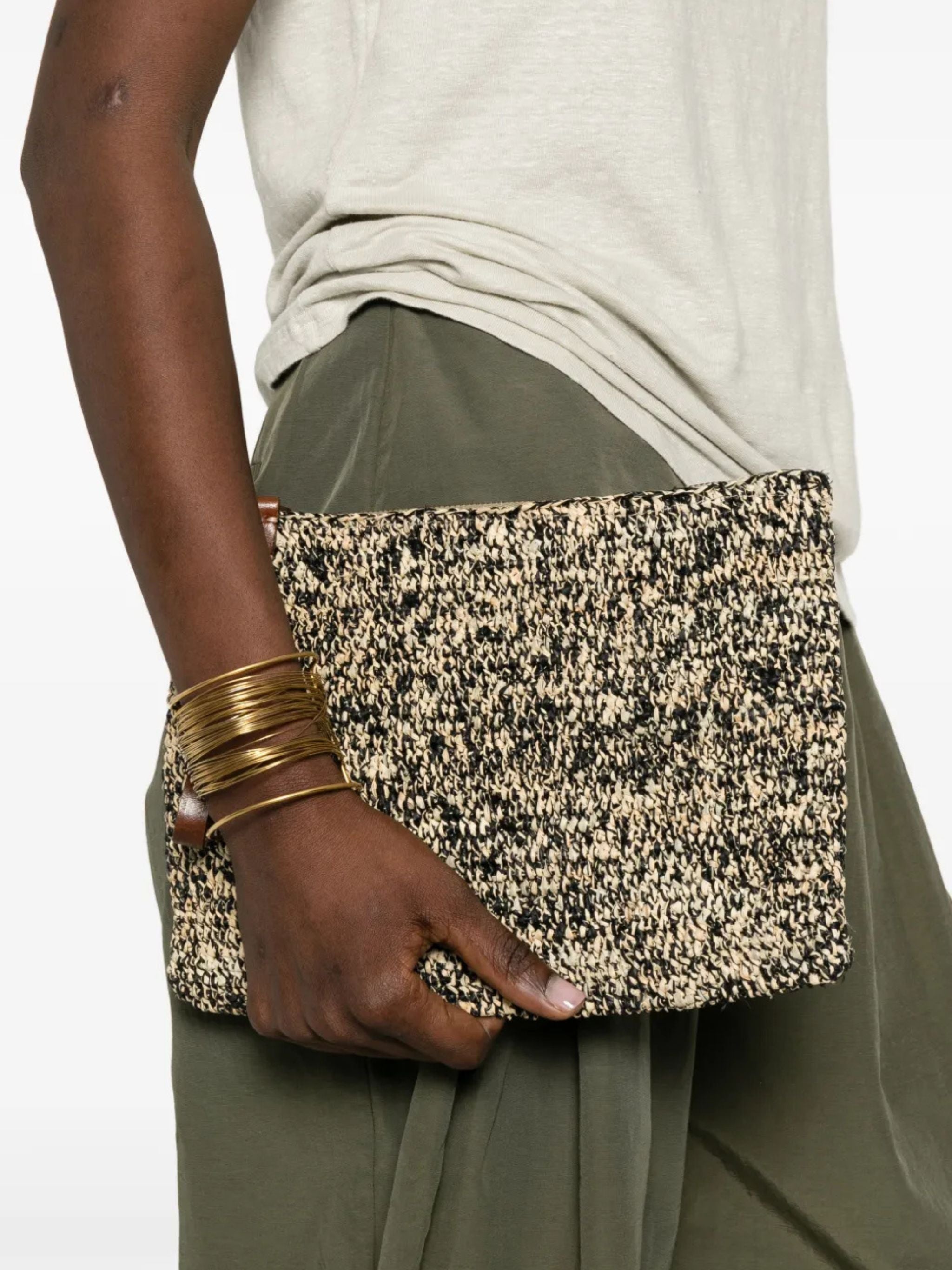 Pochette rafia Ampy Tiga