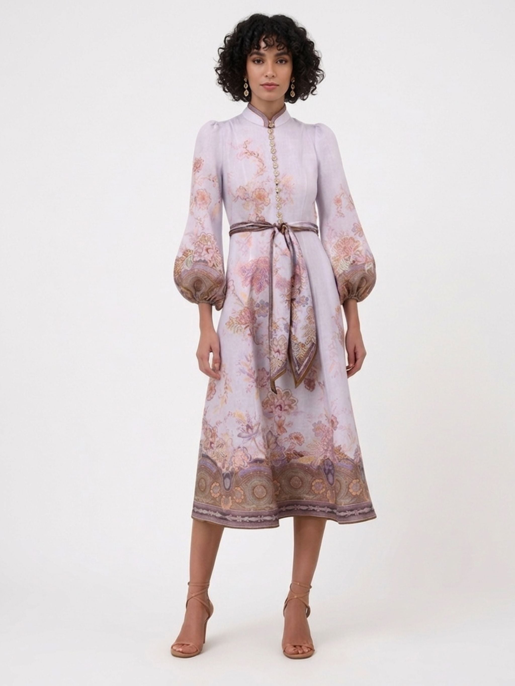 LUNA MIDI DRESS