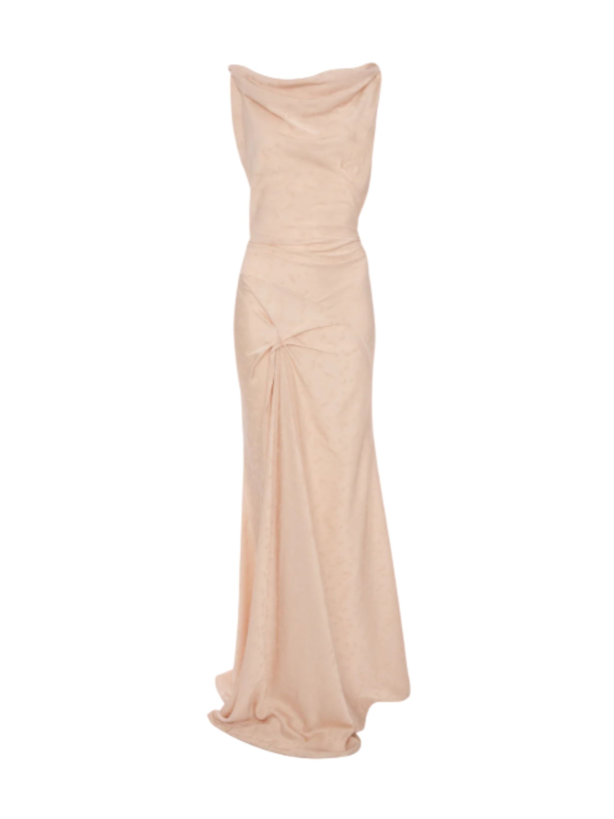 SLEEVELESS TWIST DRESS