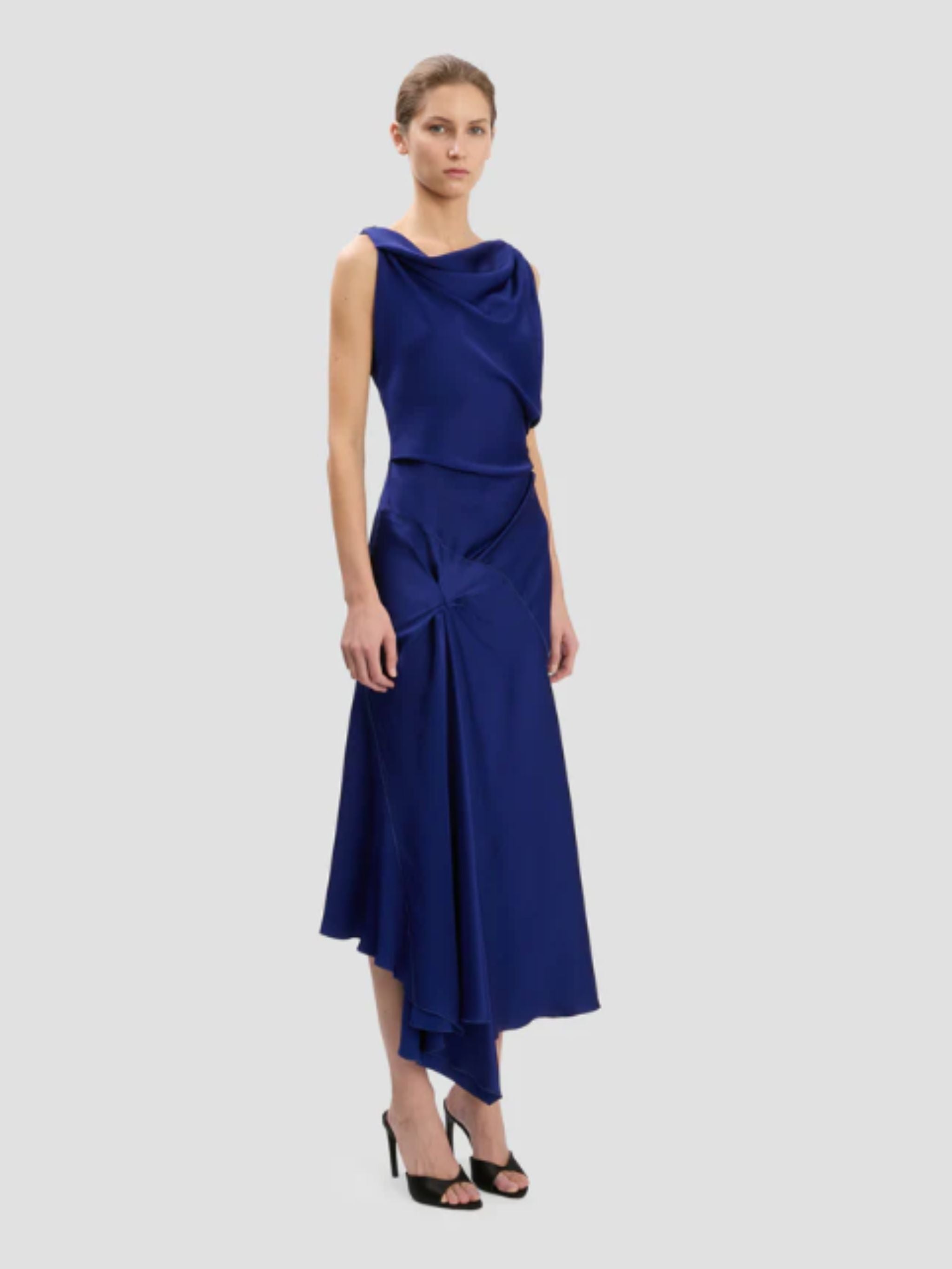 POISY MIDI DRESS