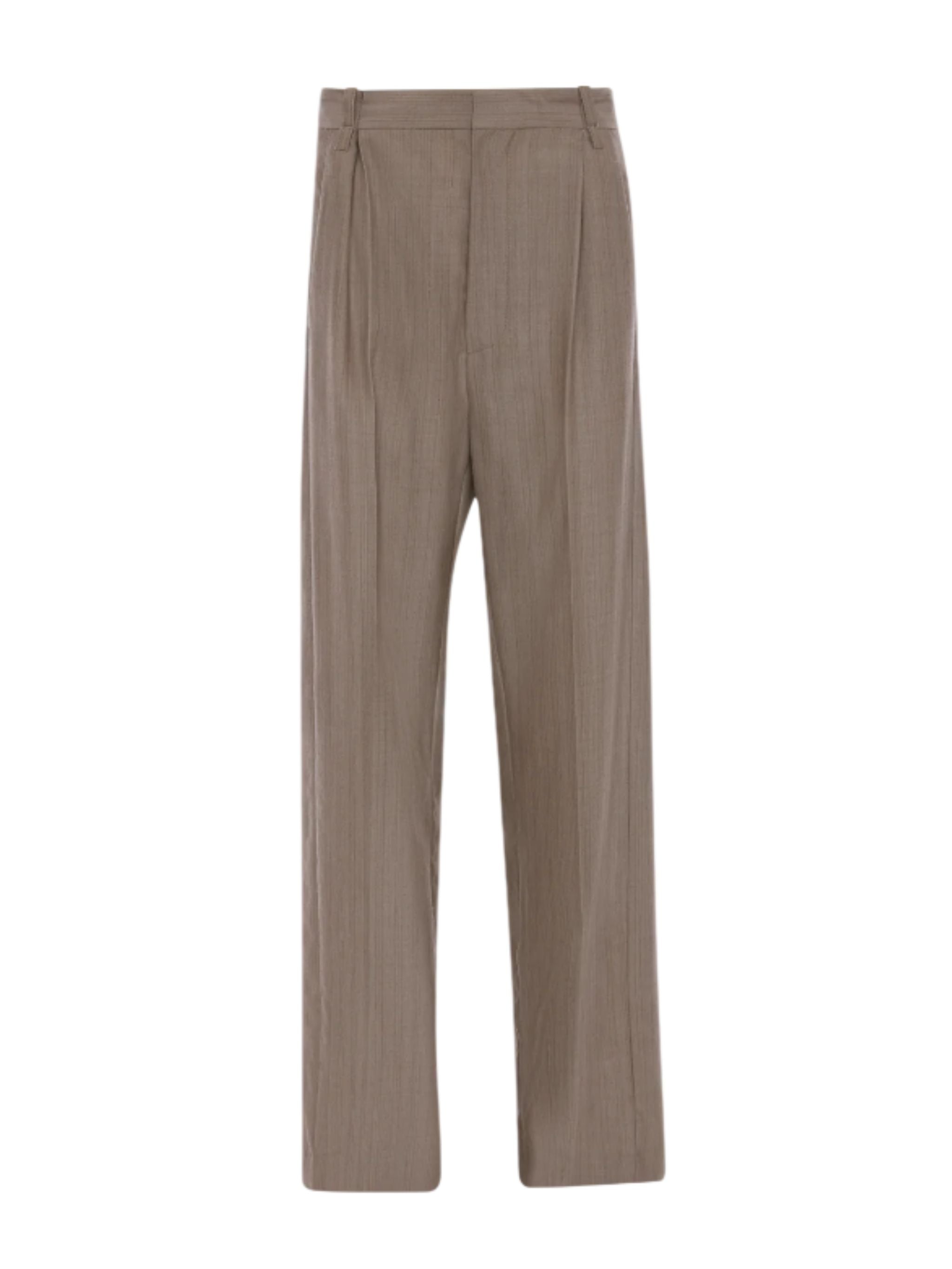 PLEATED TROUSERS