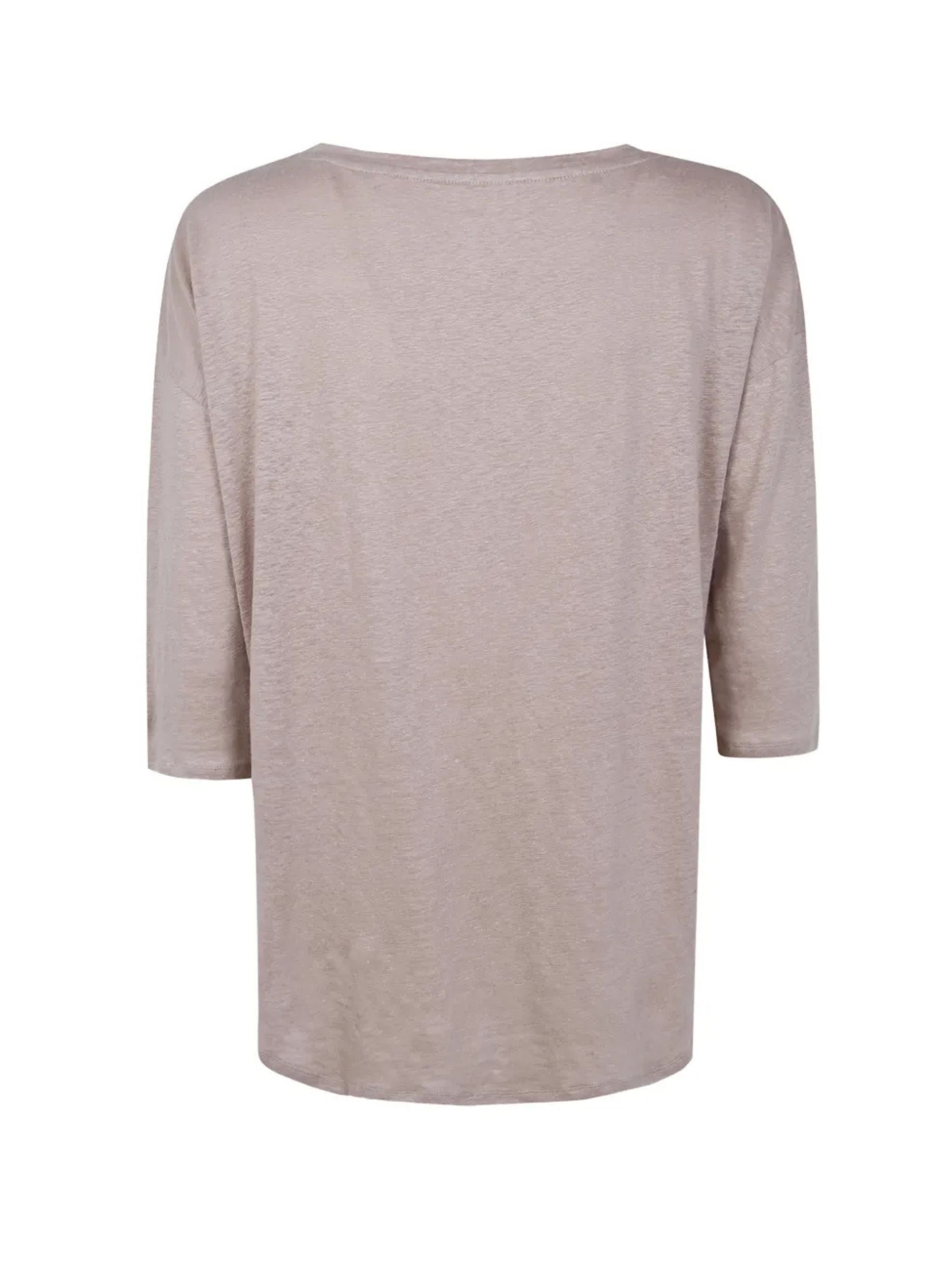 T-shirt con scollo a barca Desert