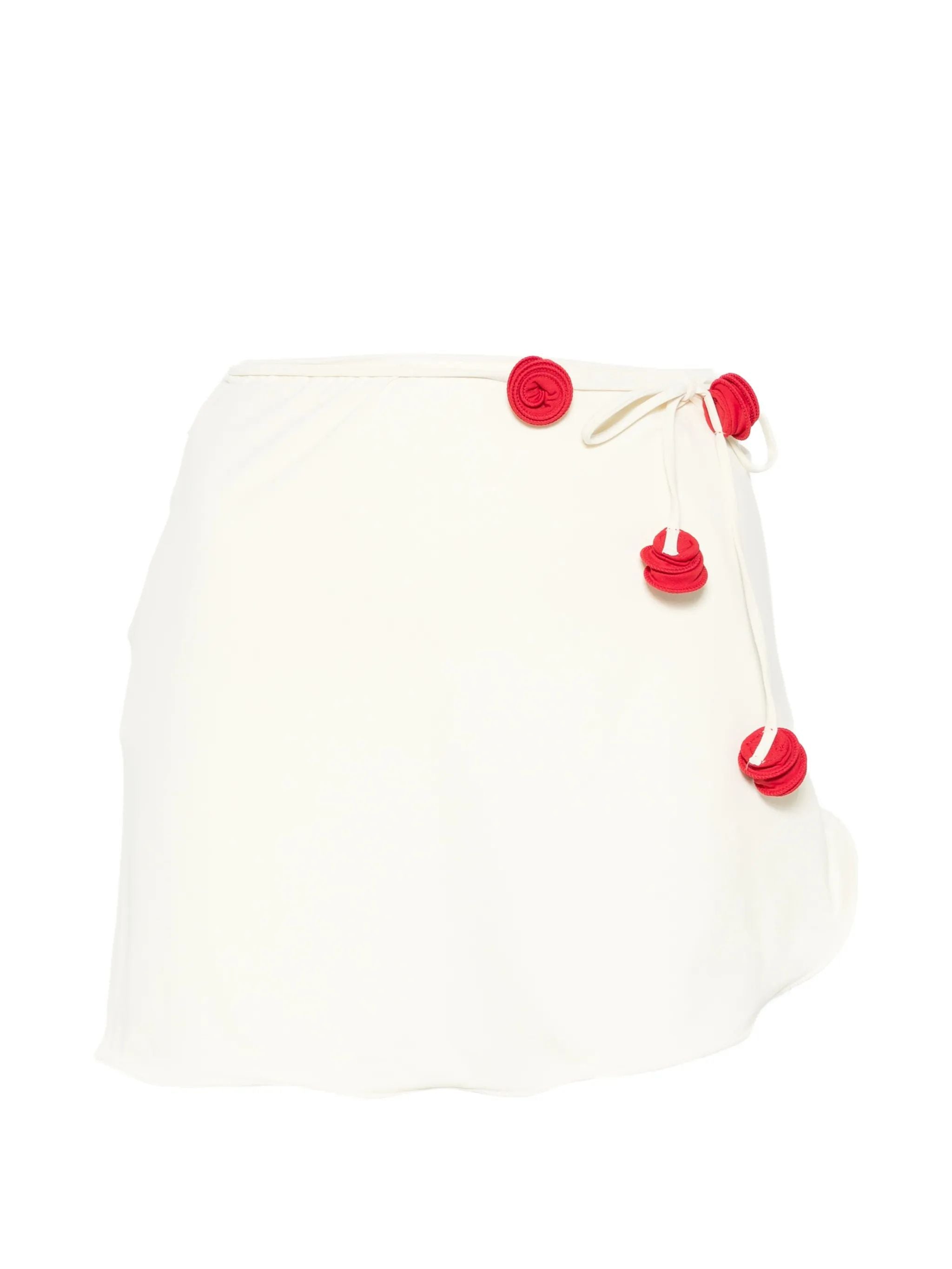 Pareo Bouquet Ivory/Red