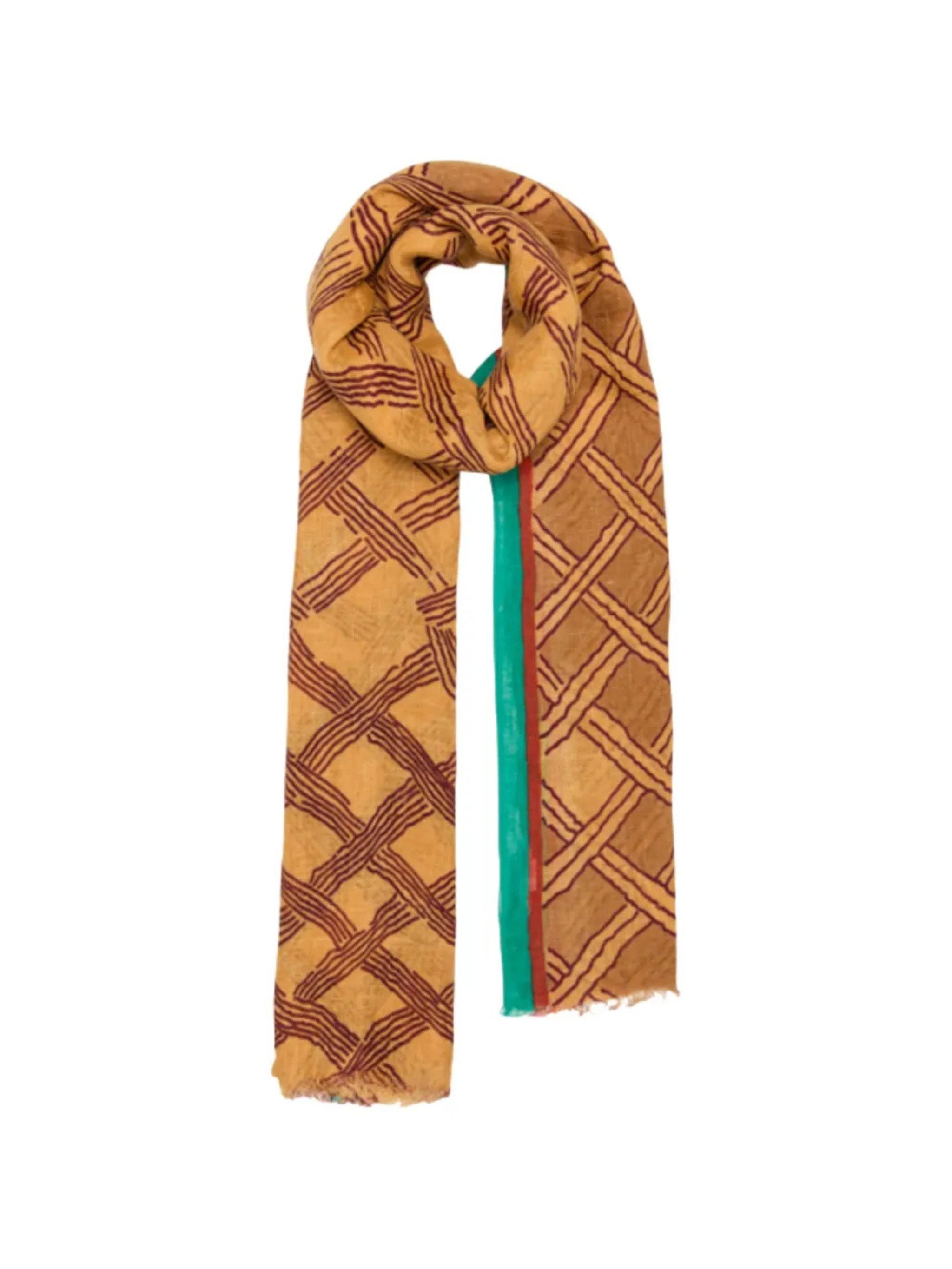 SCIARPA PAREO IN LINO