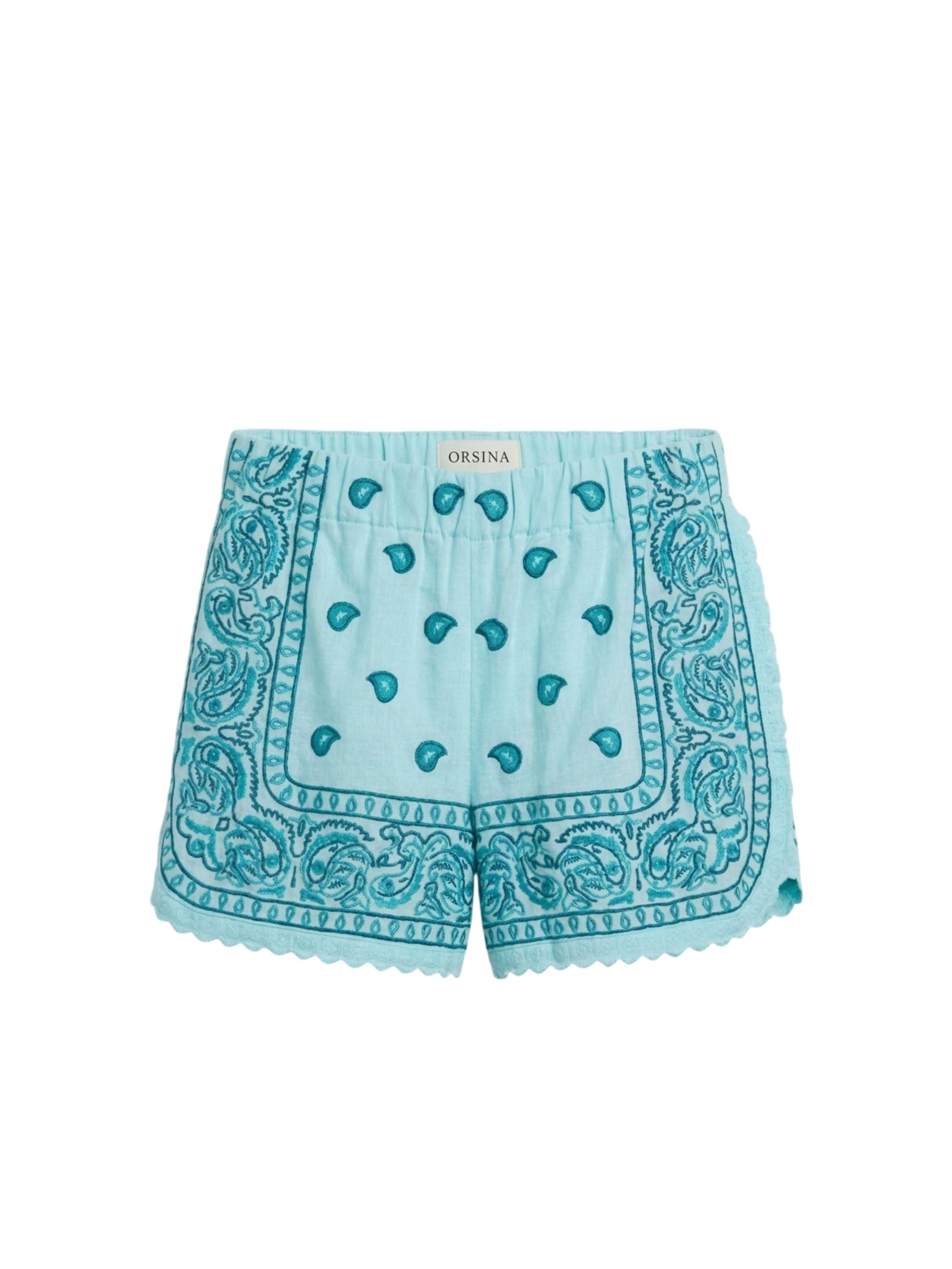 Shorts con stampa Marine