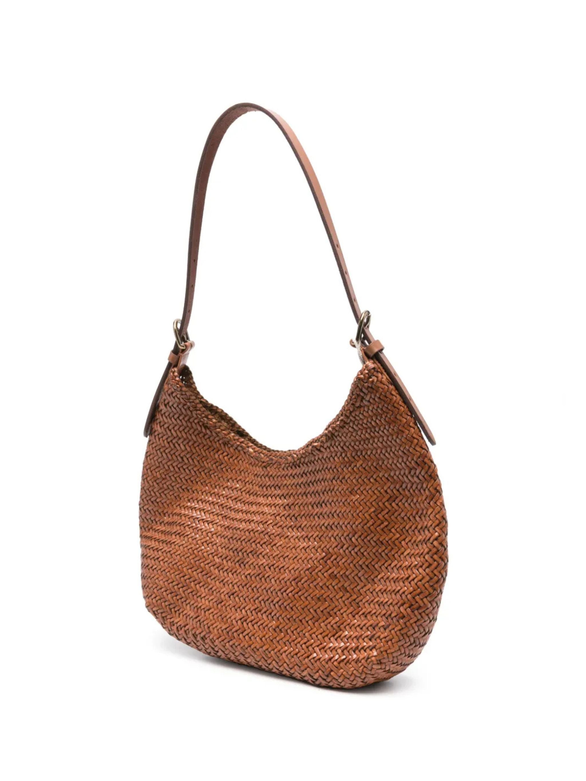 Borsa Mezza Luna Tan