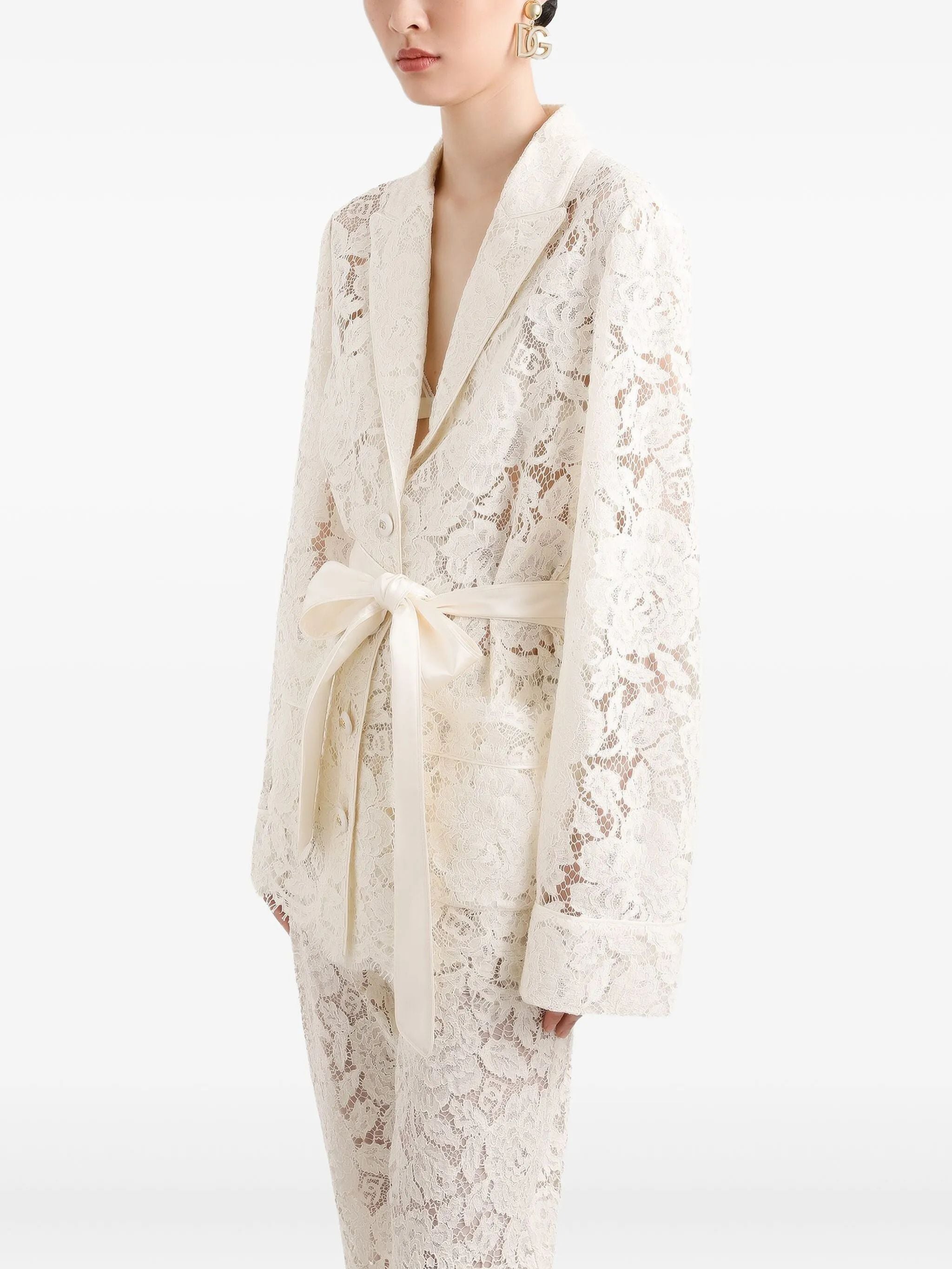 Floral lace vanity shirt